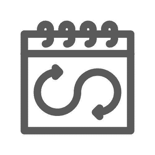 Icon representing “use forever” access with BYQ Supply subscription.