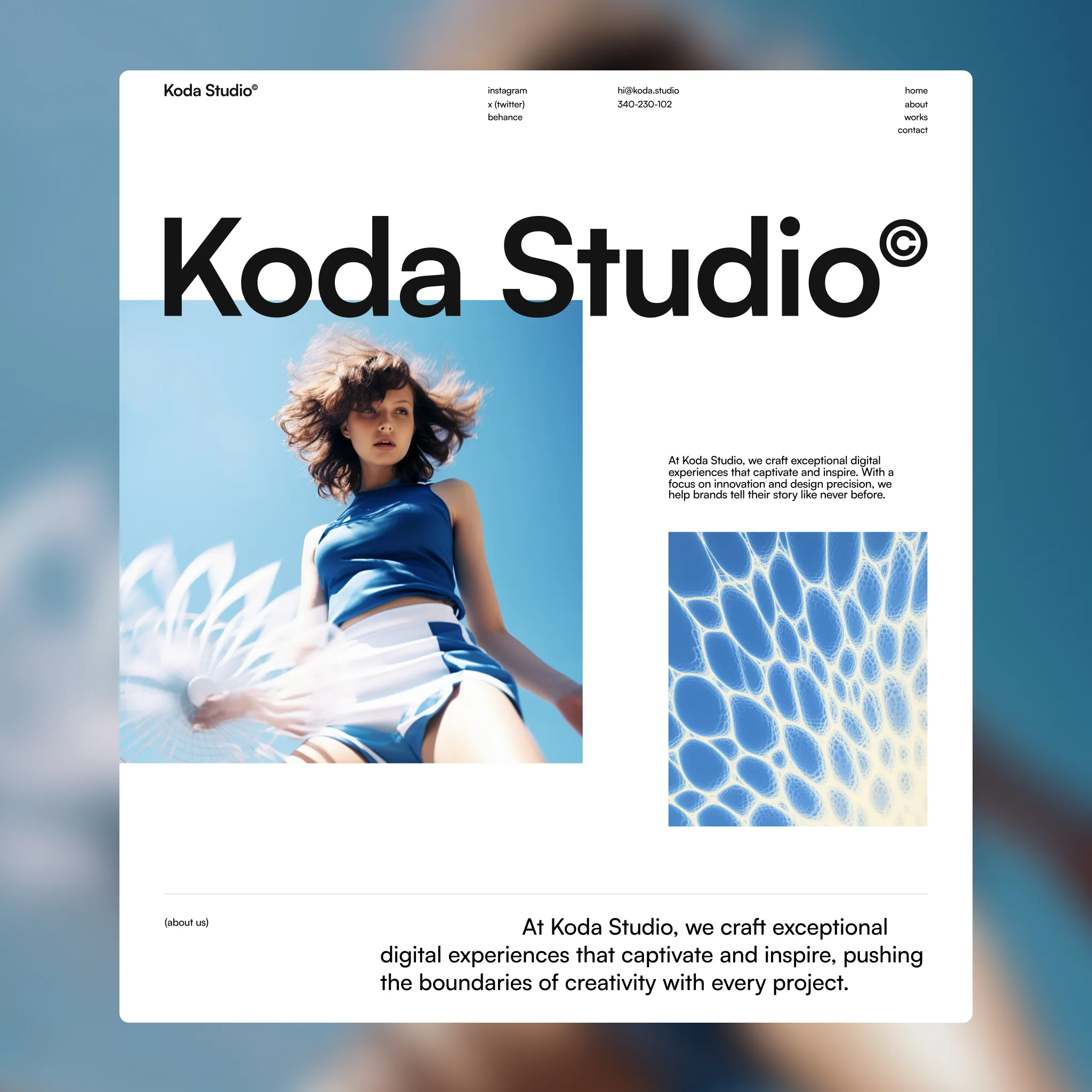 Thumbnail of Koda Studio template on BYQ Supply