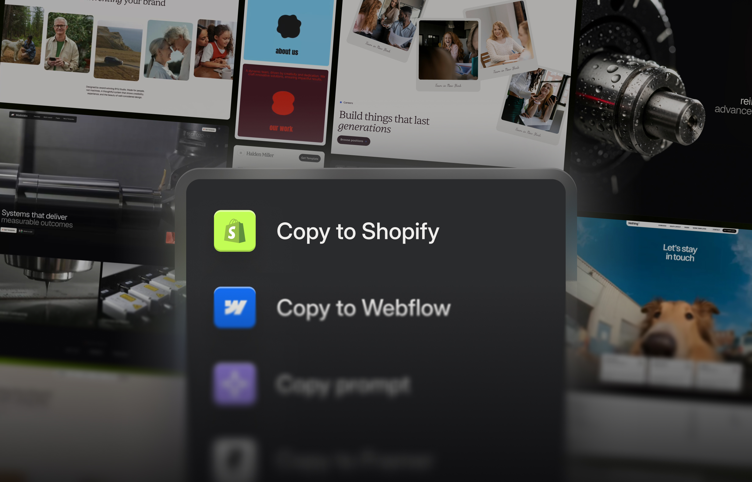Shopify sections: how we got the library to speak Liquid