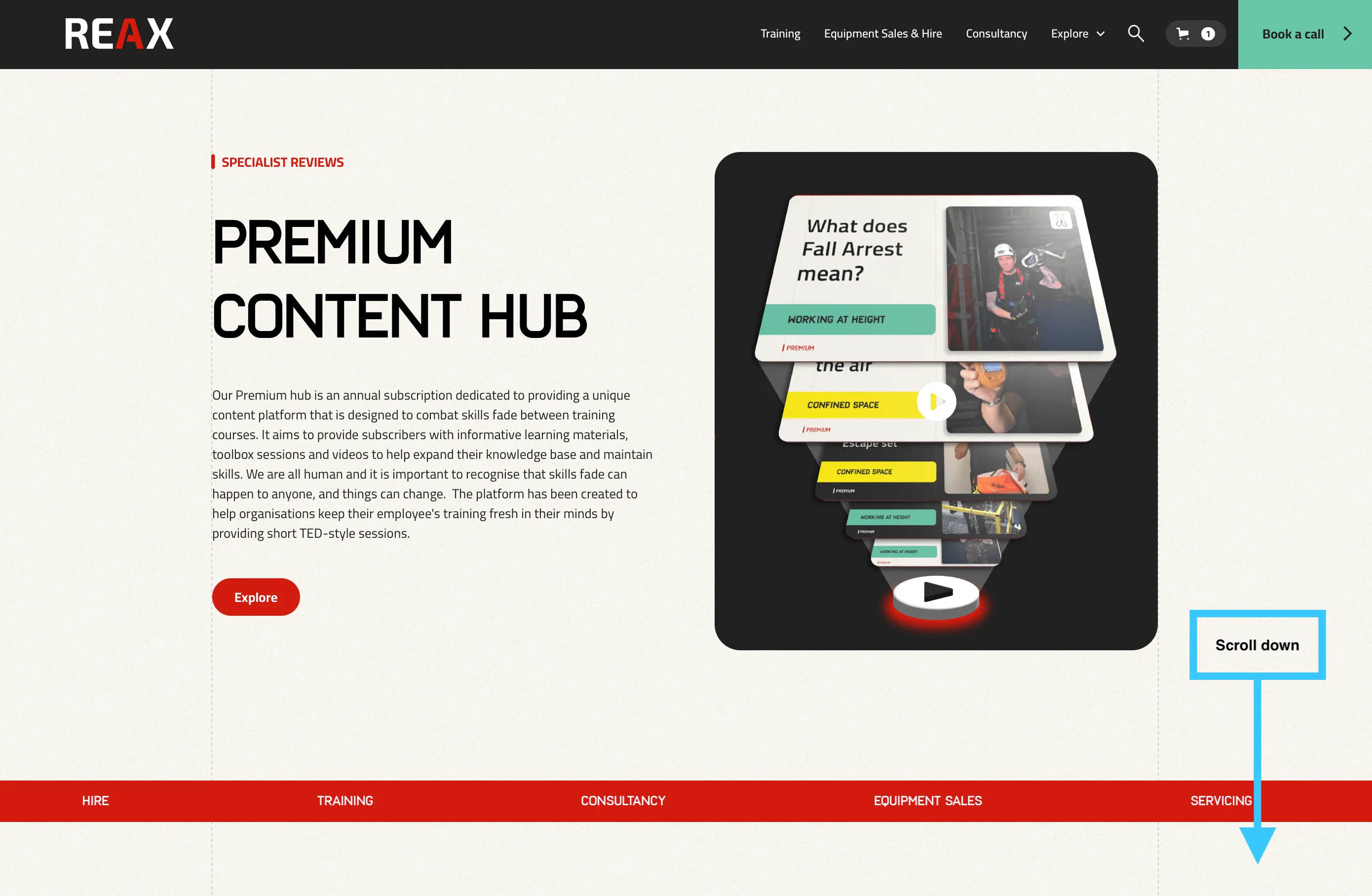 REAX Premium Content Hub