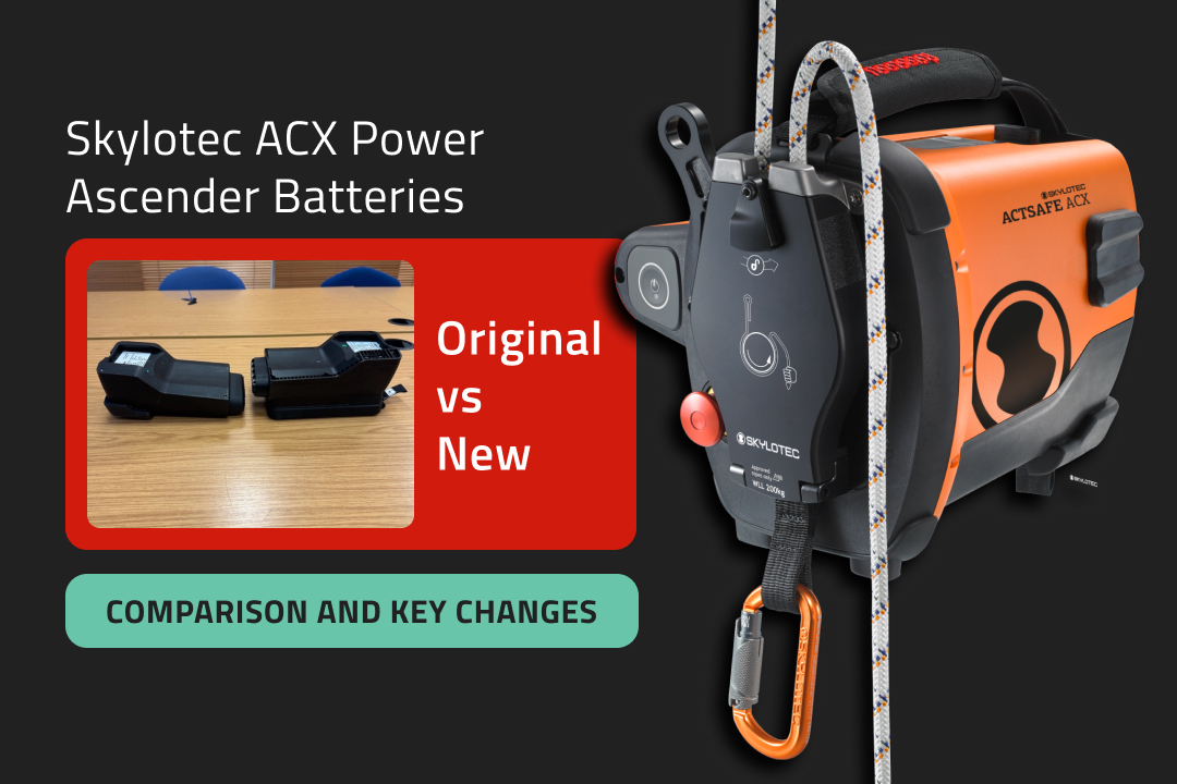 Skylotec ACX Battery Comparison: Original vs HCB Upgrade | REAX