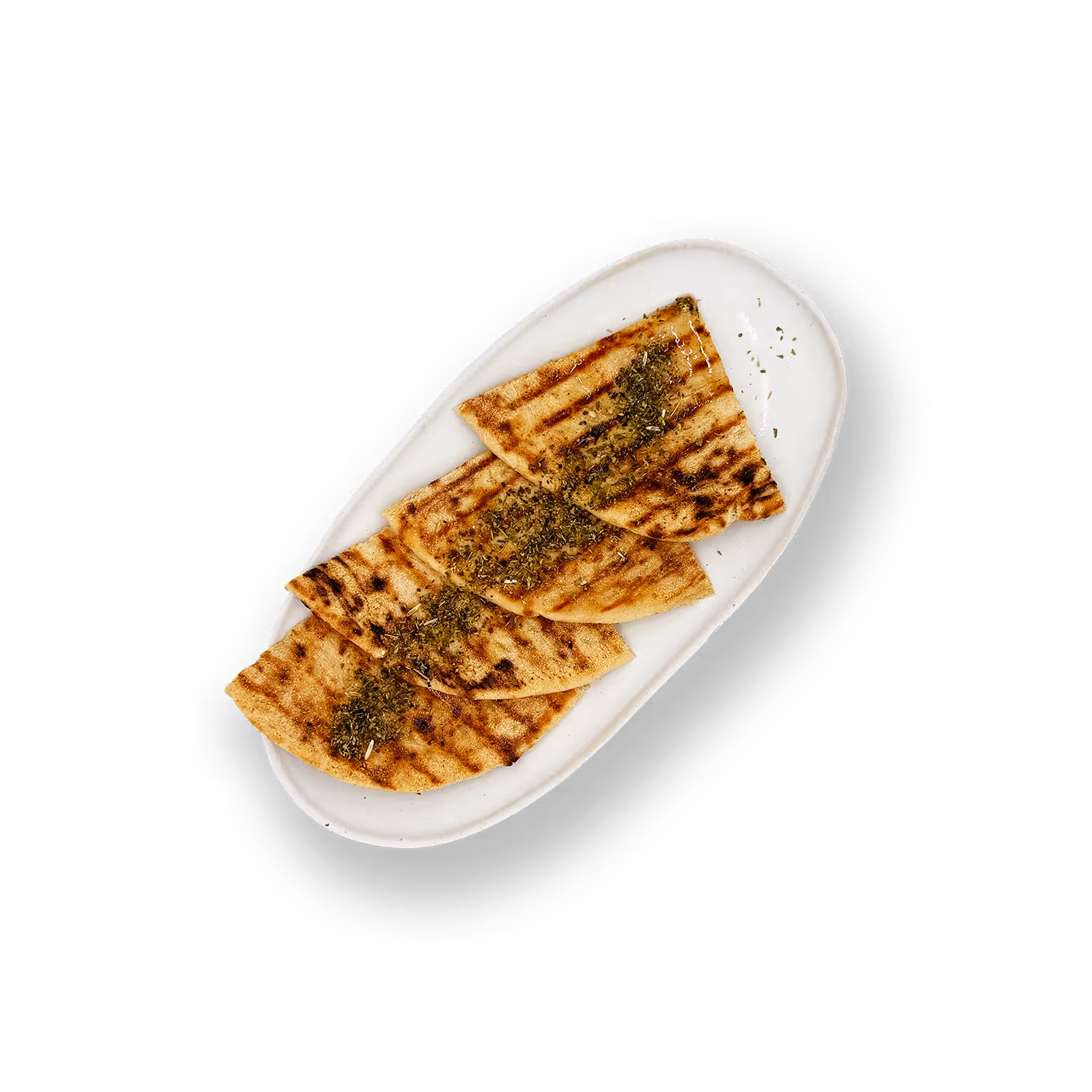 Griechisches Pitabrot mit oder ohne Knoblauch