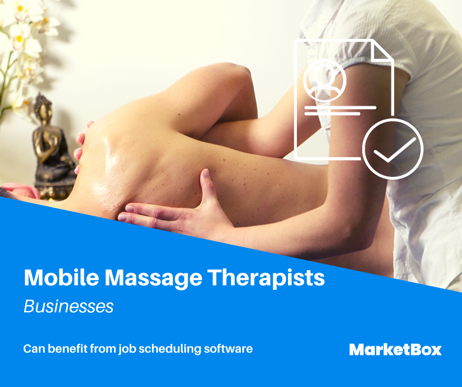 Service Scheduling Software - Mobile Massage Therapists