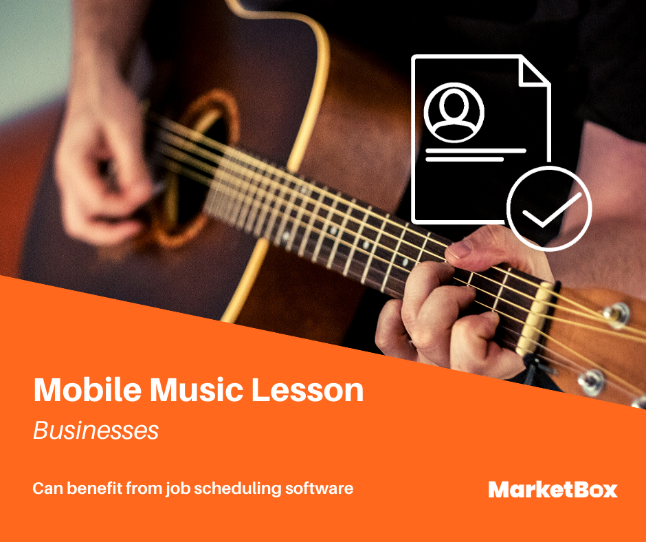 Service Scheduling Software - Mobile Music Lessons