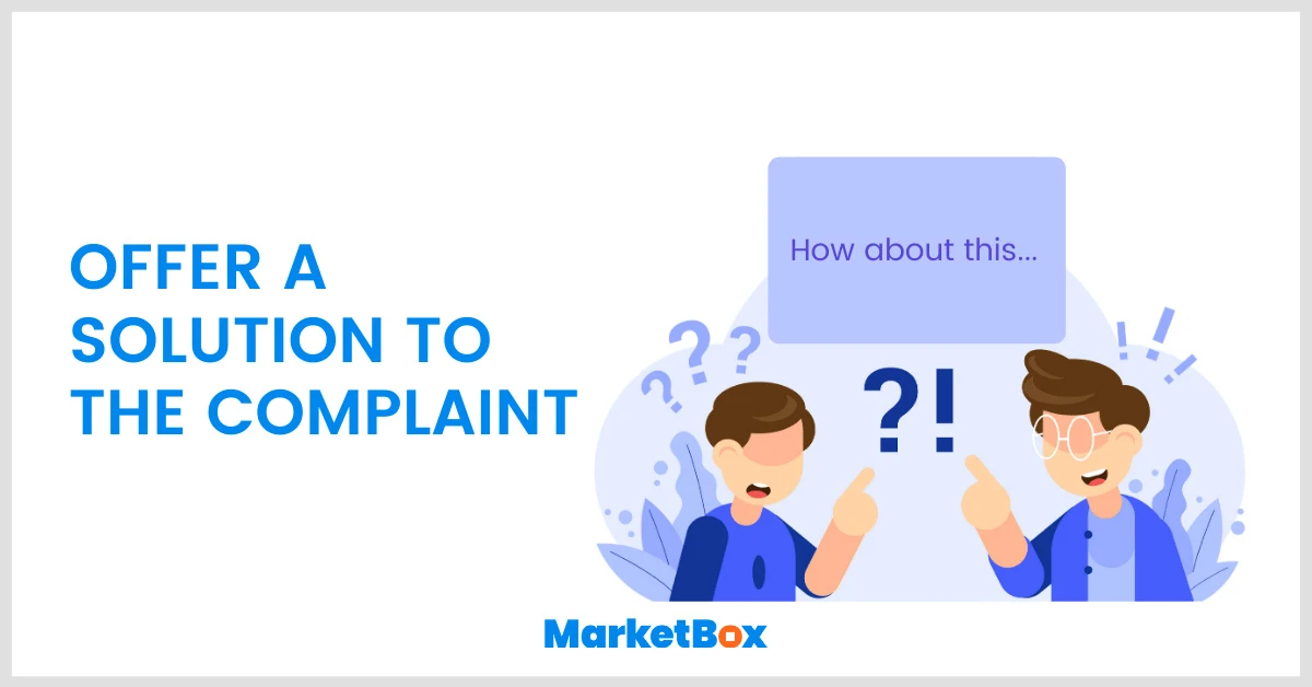 How to deal with customer complaints | MarketBox