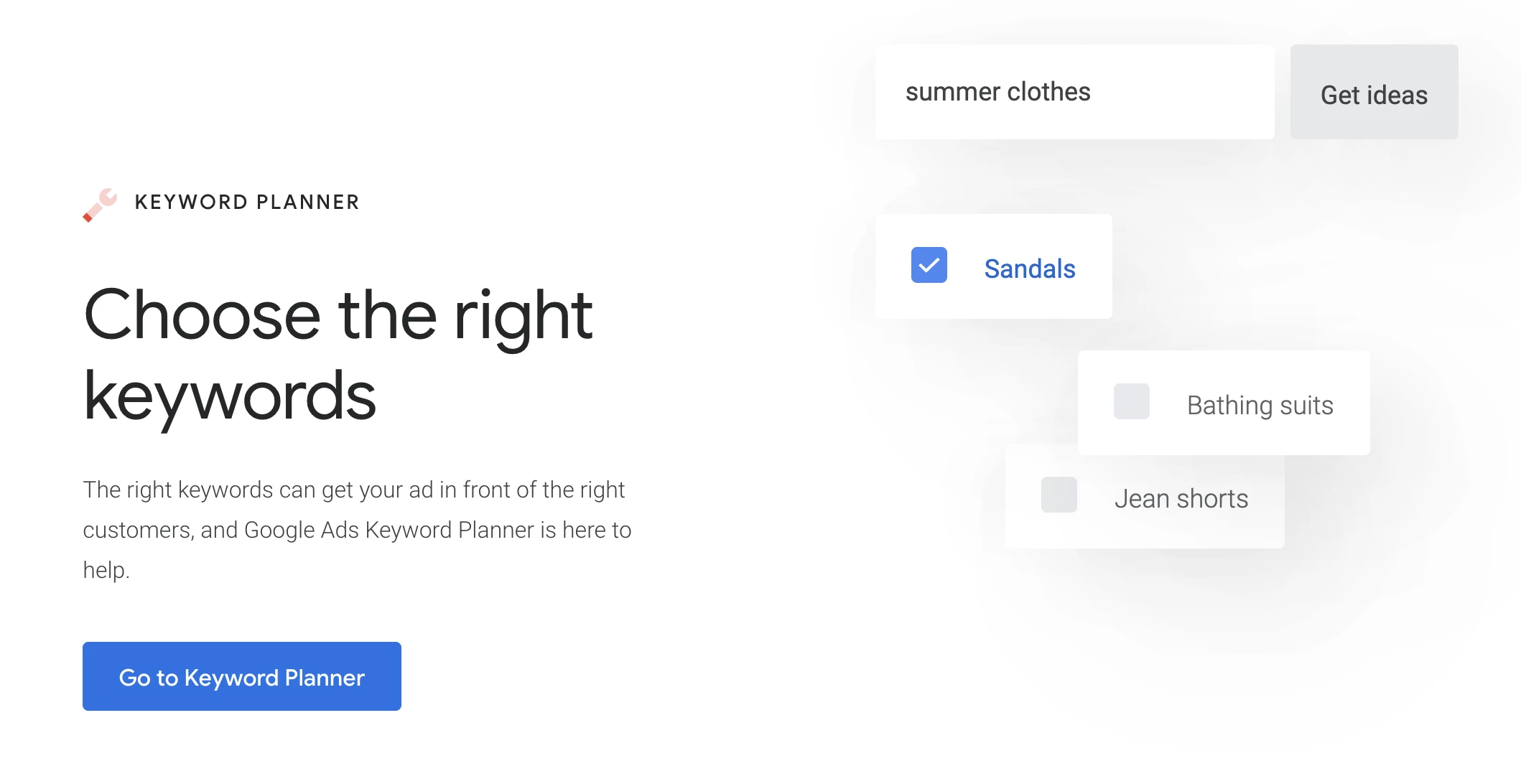 Google Keyword Planner