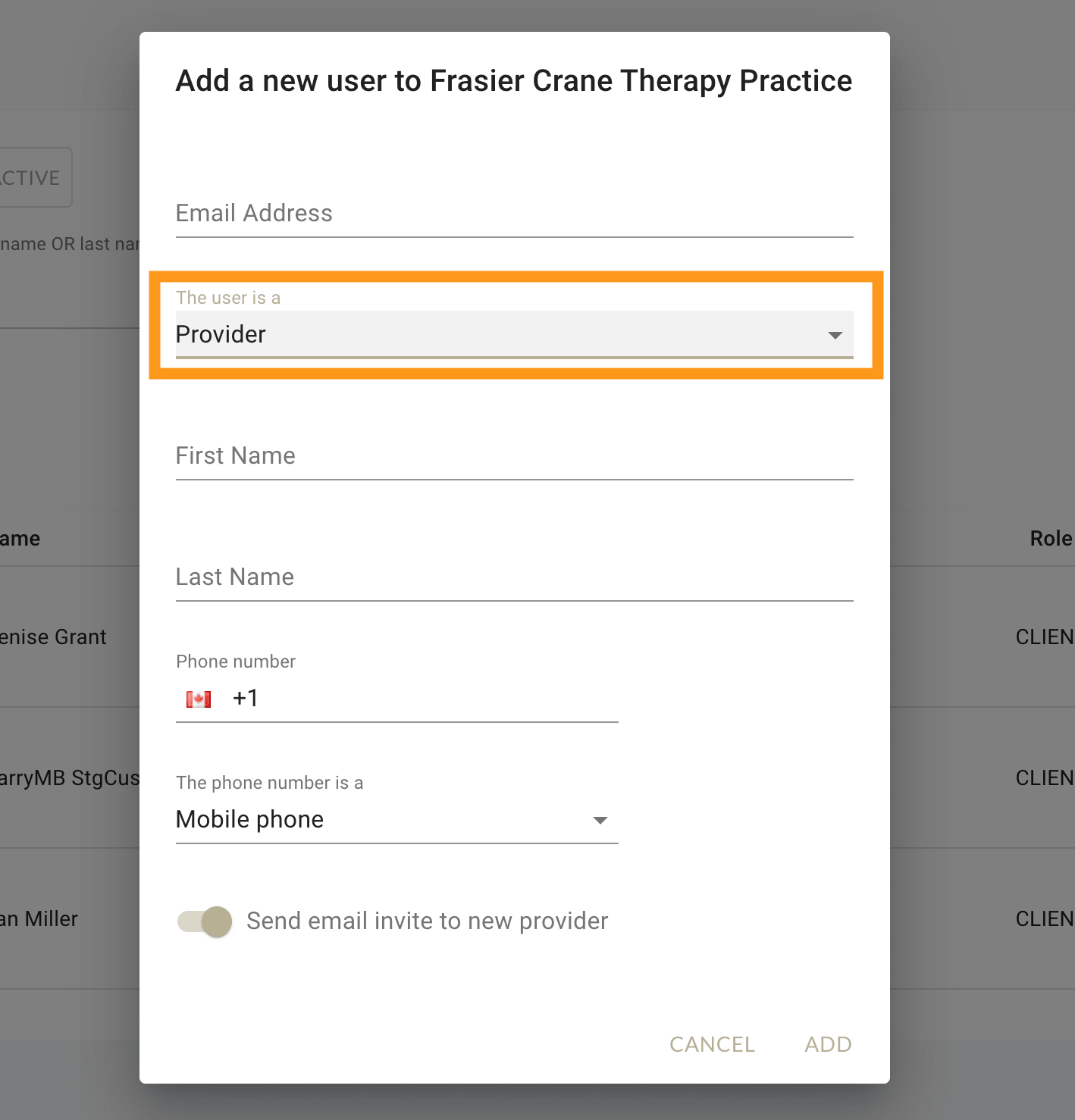 How to add a user in MarketBox