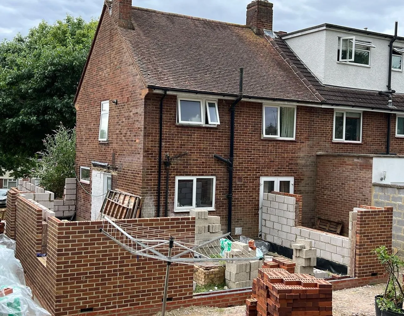 image of ongoing project