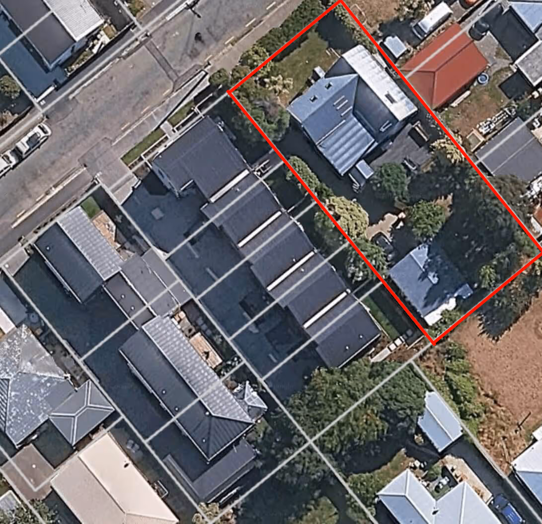 development land satellite shot