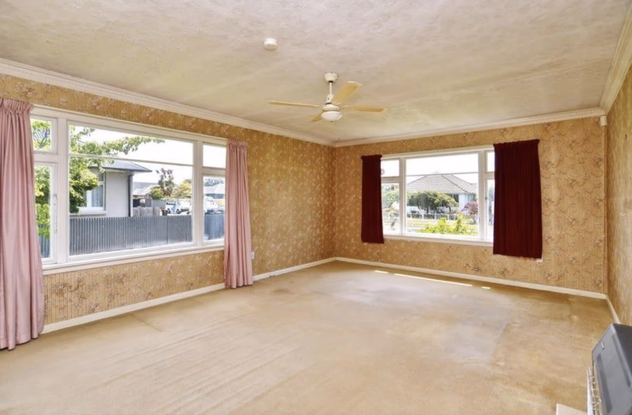 Deceased estate home living room