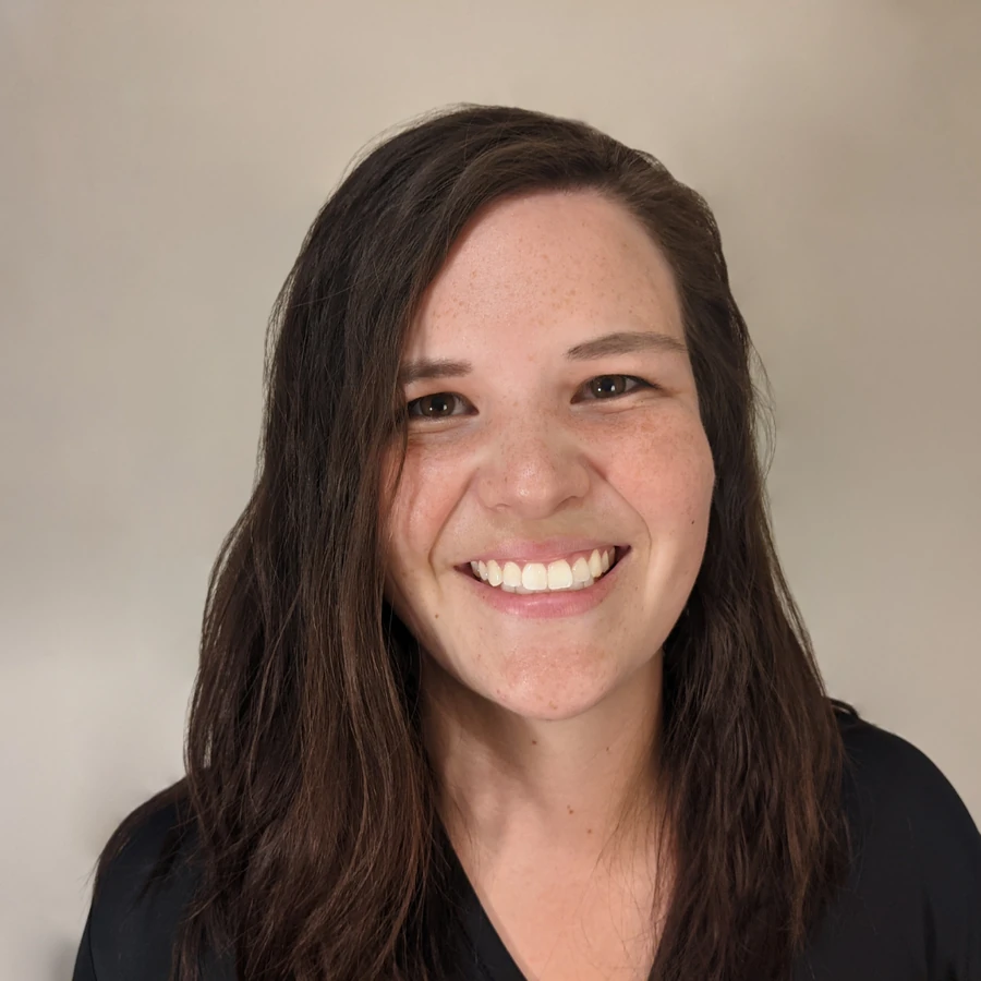 Rachel Herbst smiling in an official practice portrait