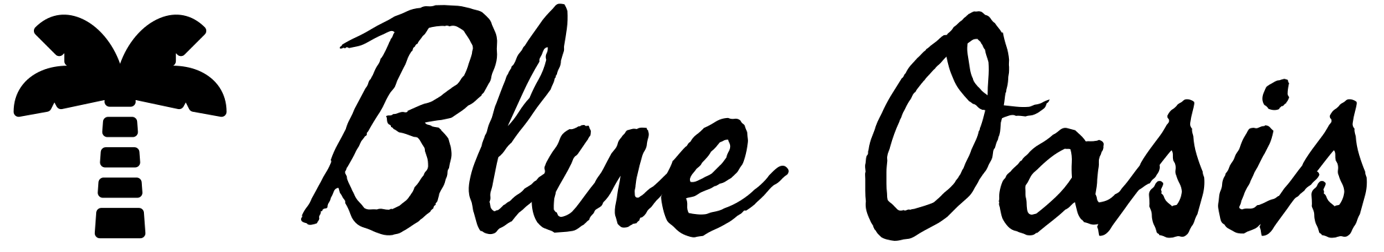 logo for blue oasis