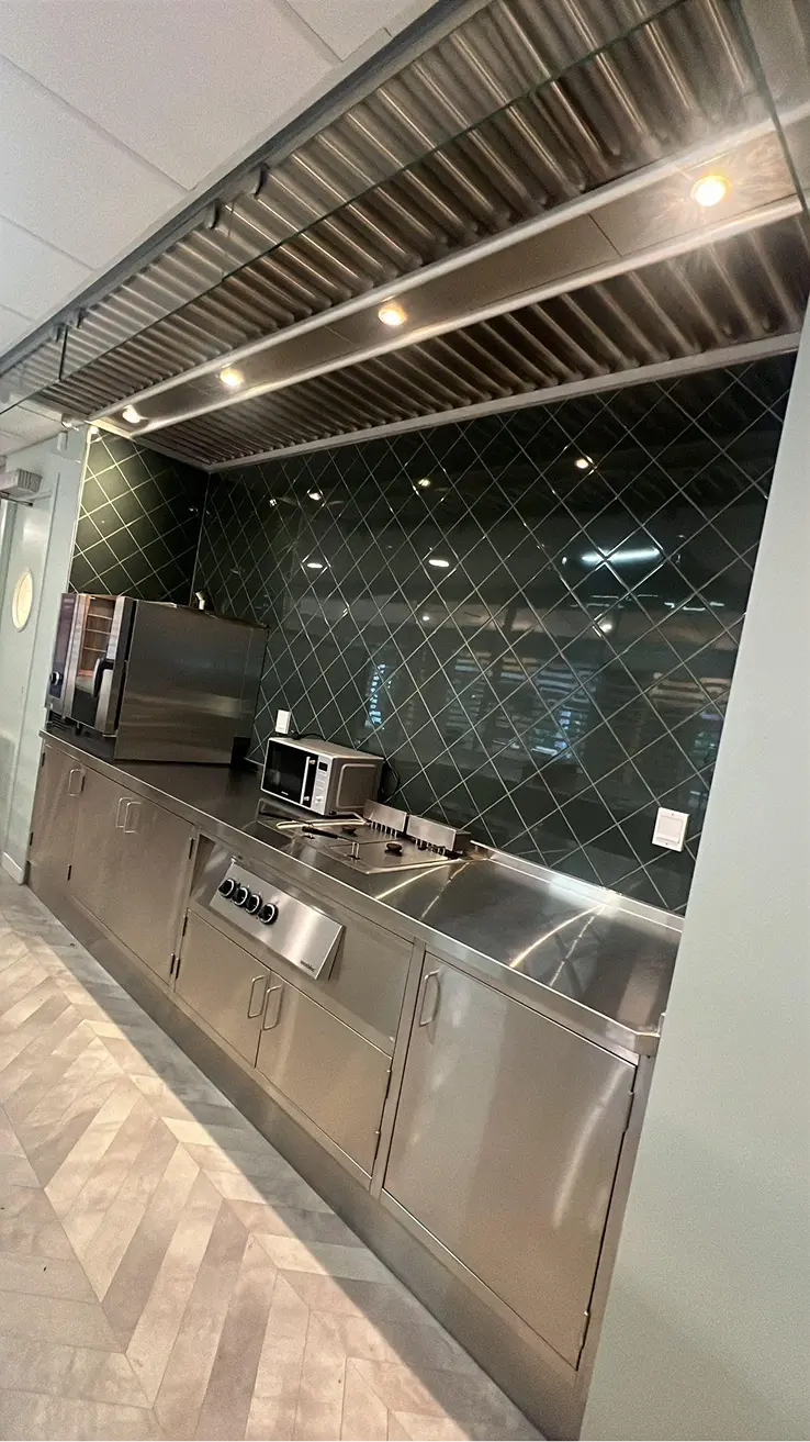 Brandschone keuken door reiniging Globocleaning