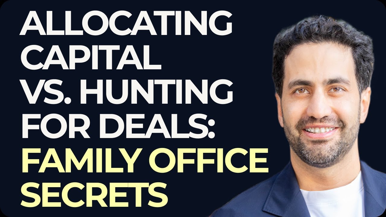 Allocating capital vs. hunting for deals