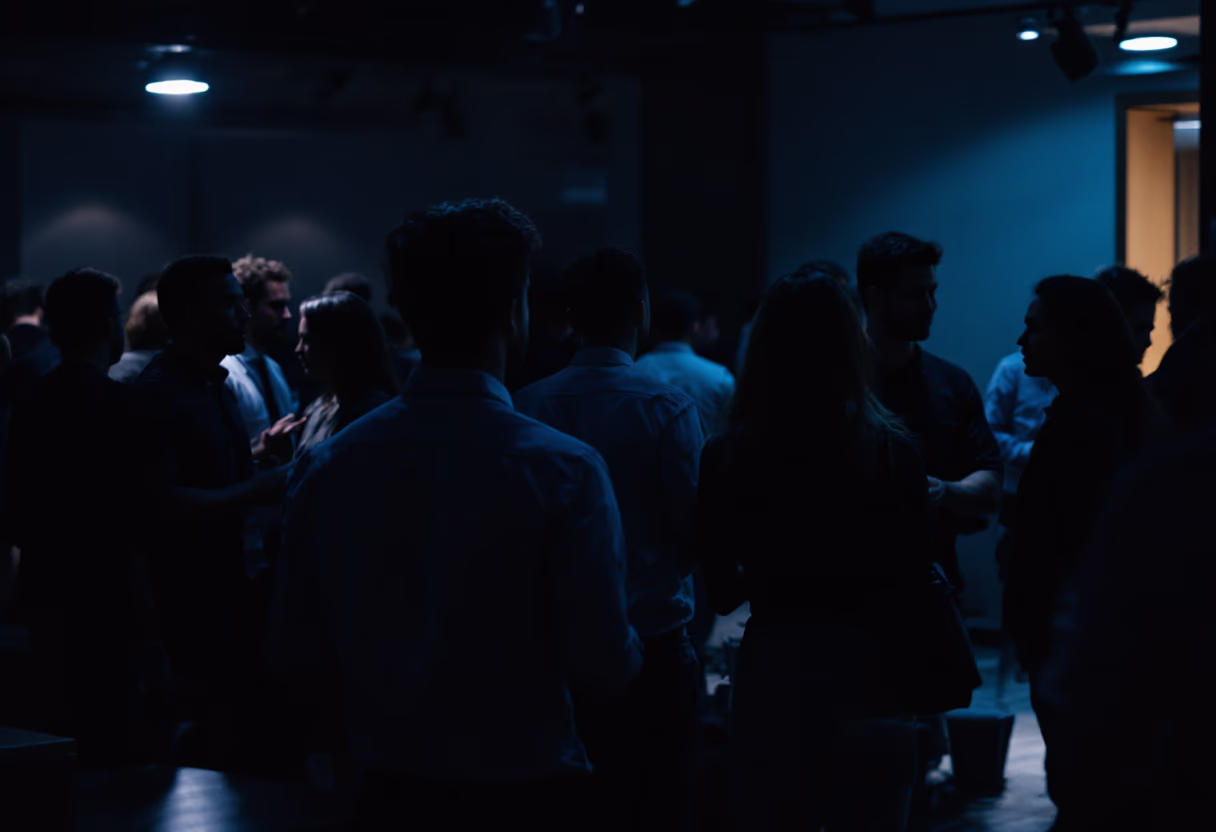 image of networking event (for a hr tech)