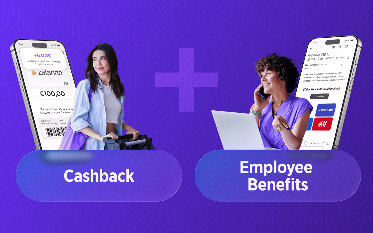 Which Prepaid API Supports Both Cashback and Employee Benefits?