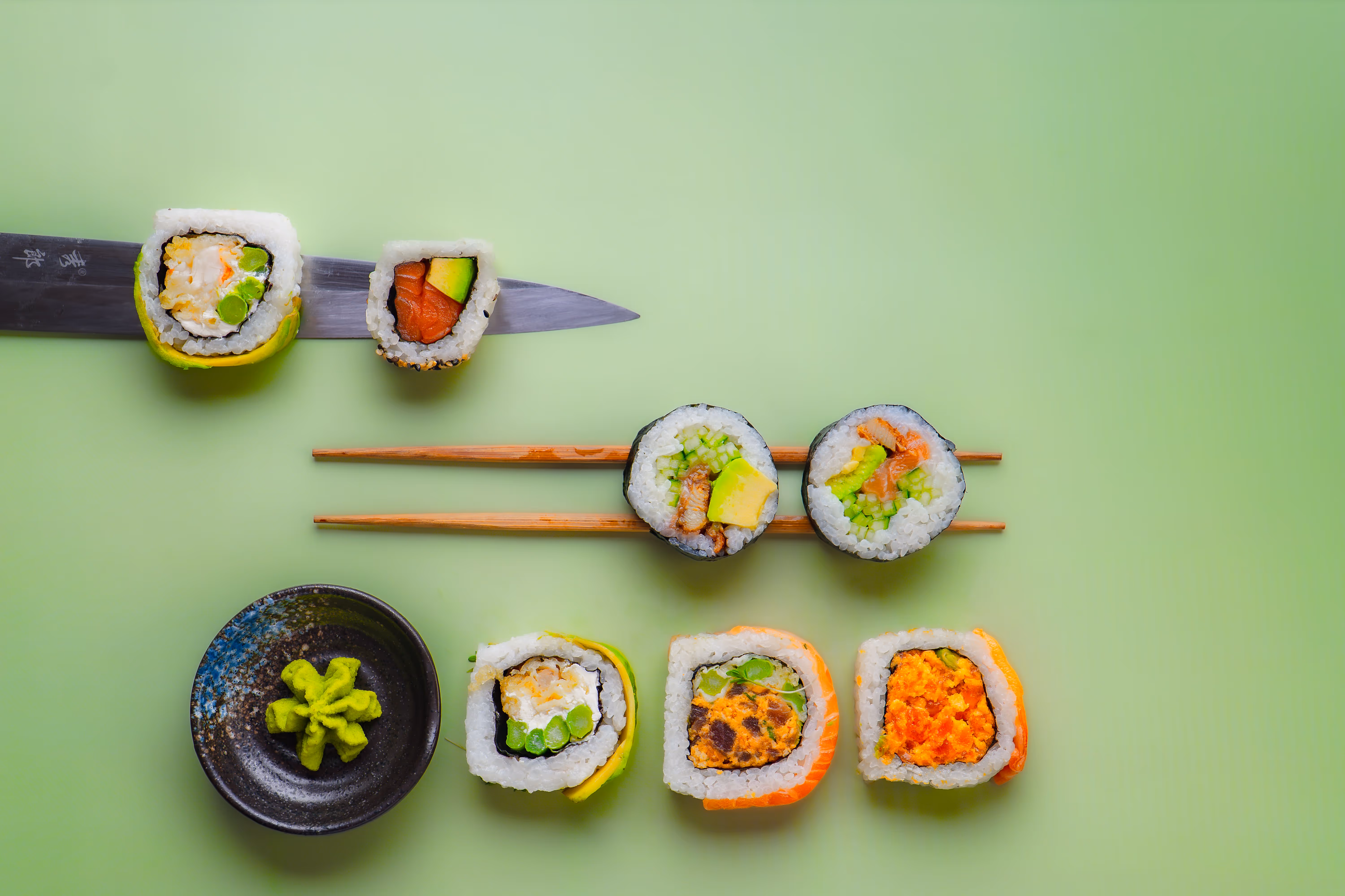 image of chef preparing dishes (for a chinese restaurant)