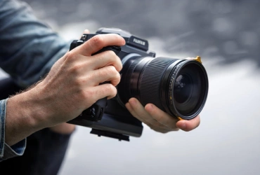 K&F Concept filter mounted on a camera