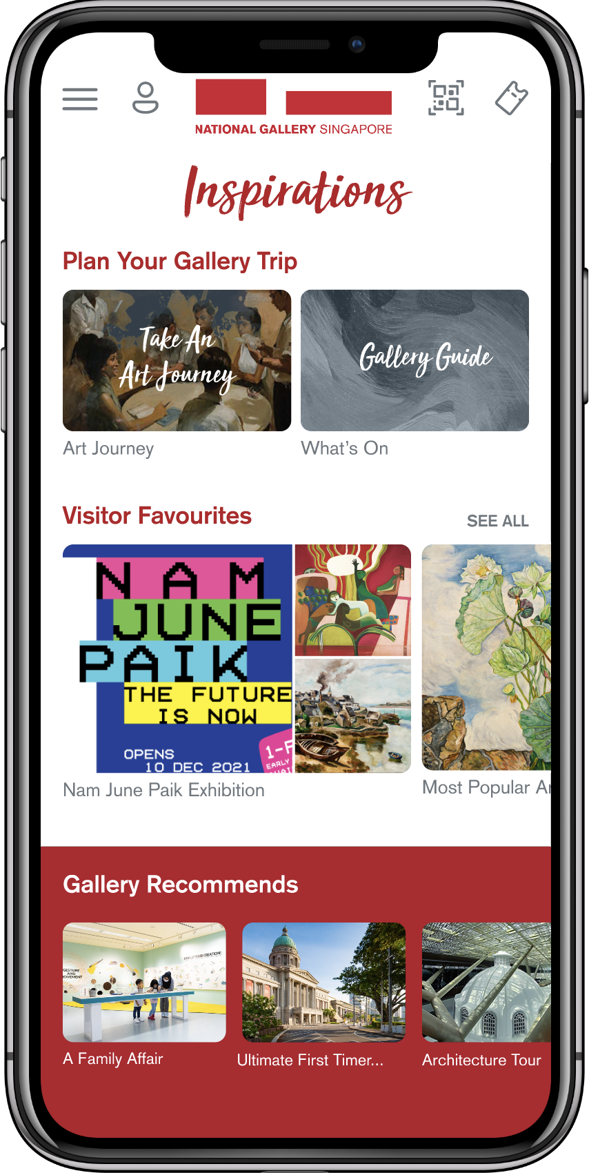 The Before Design of Homepage overhaul