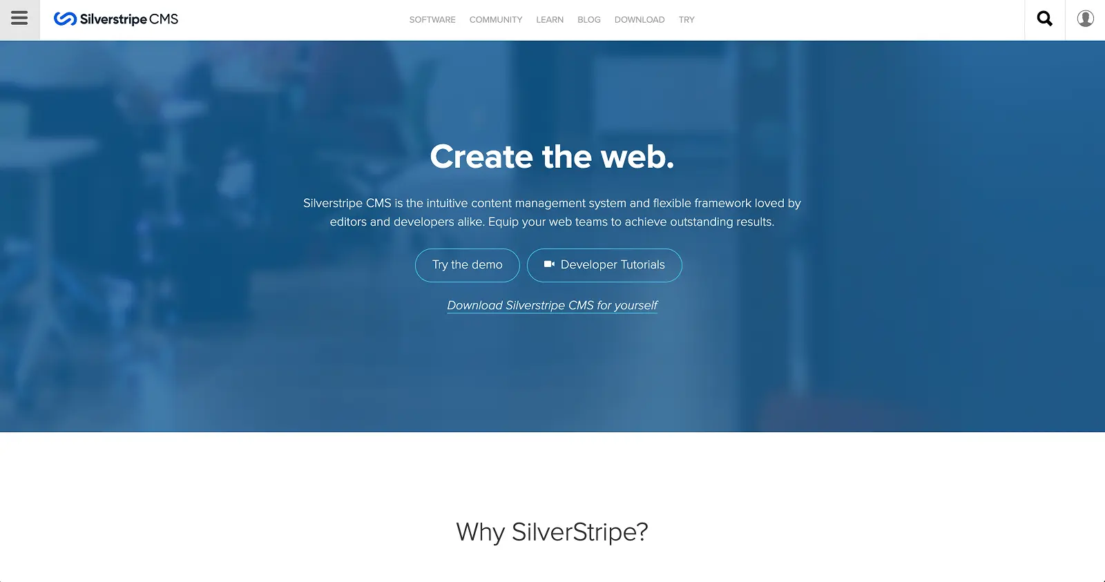 Silverstripe CMS website