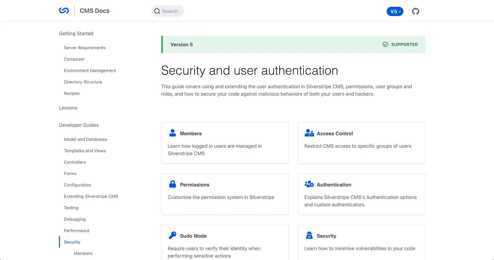 Silverstripe security