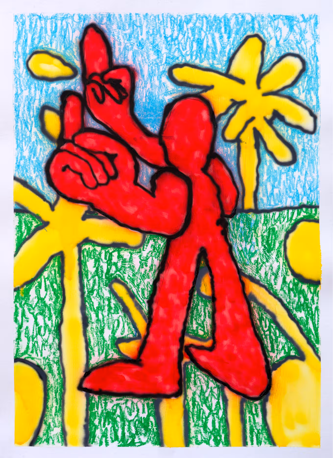 Barabin's painting Aggressor
