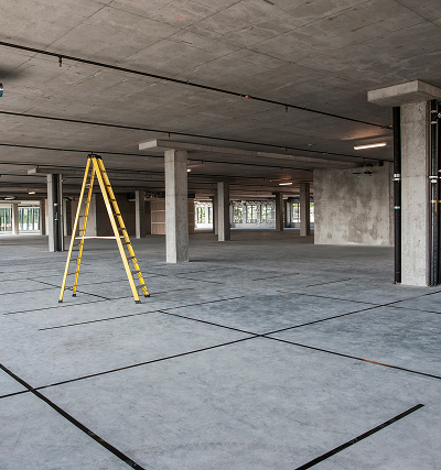 Betonboden wird saniert