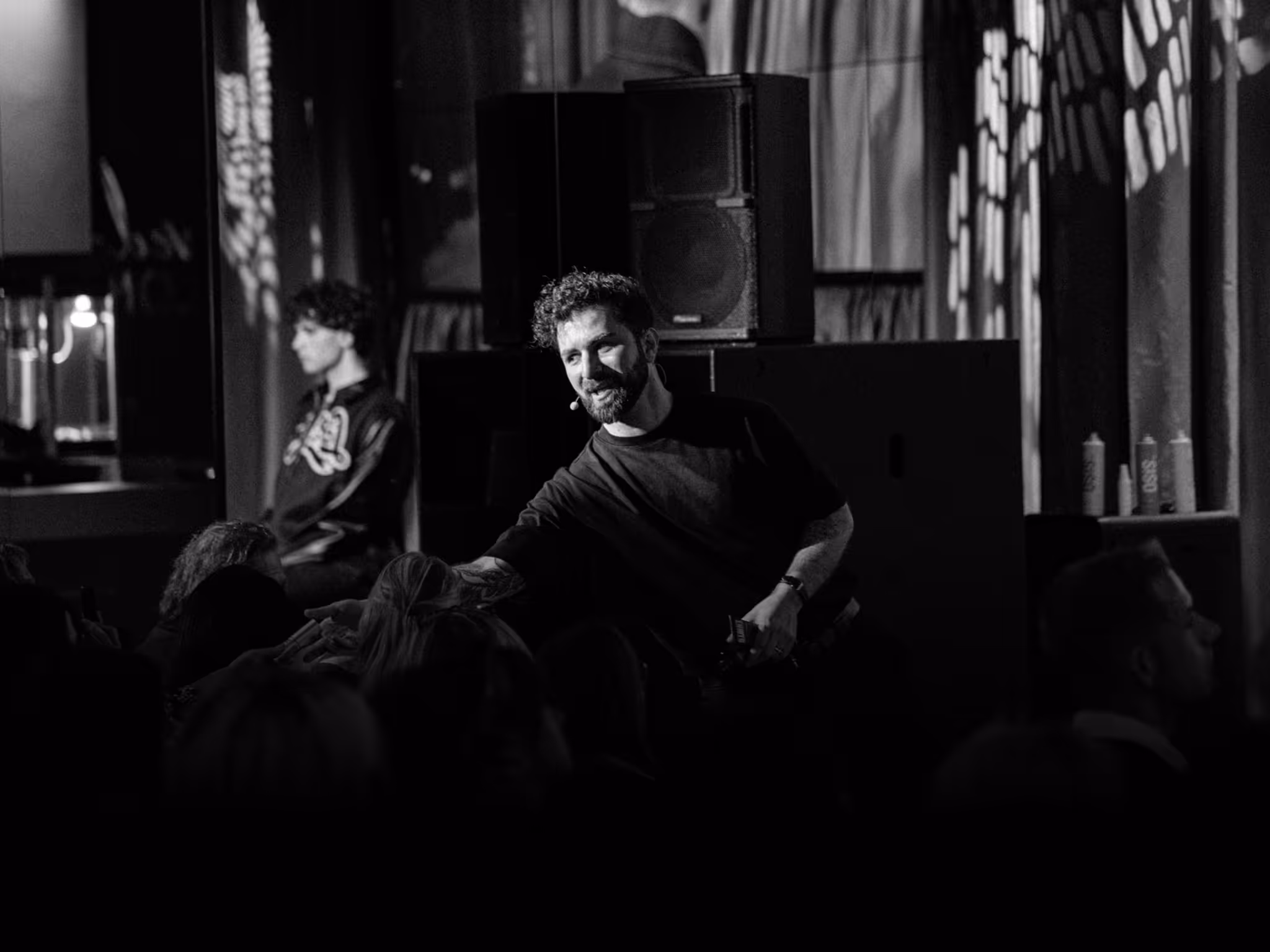 Atiila Can auf einem Event