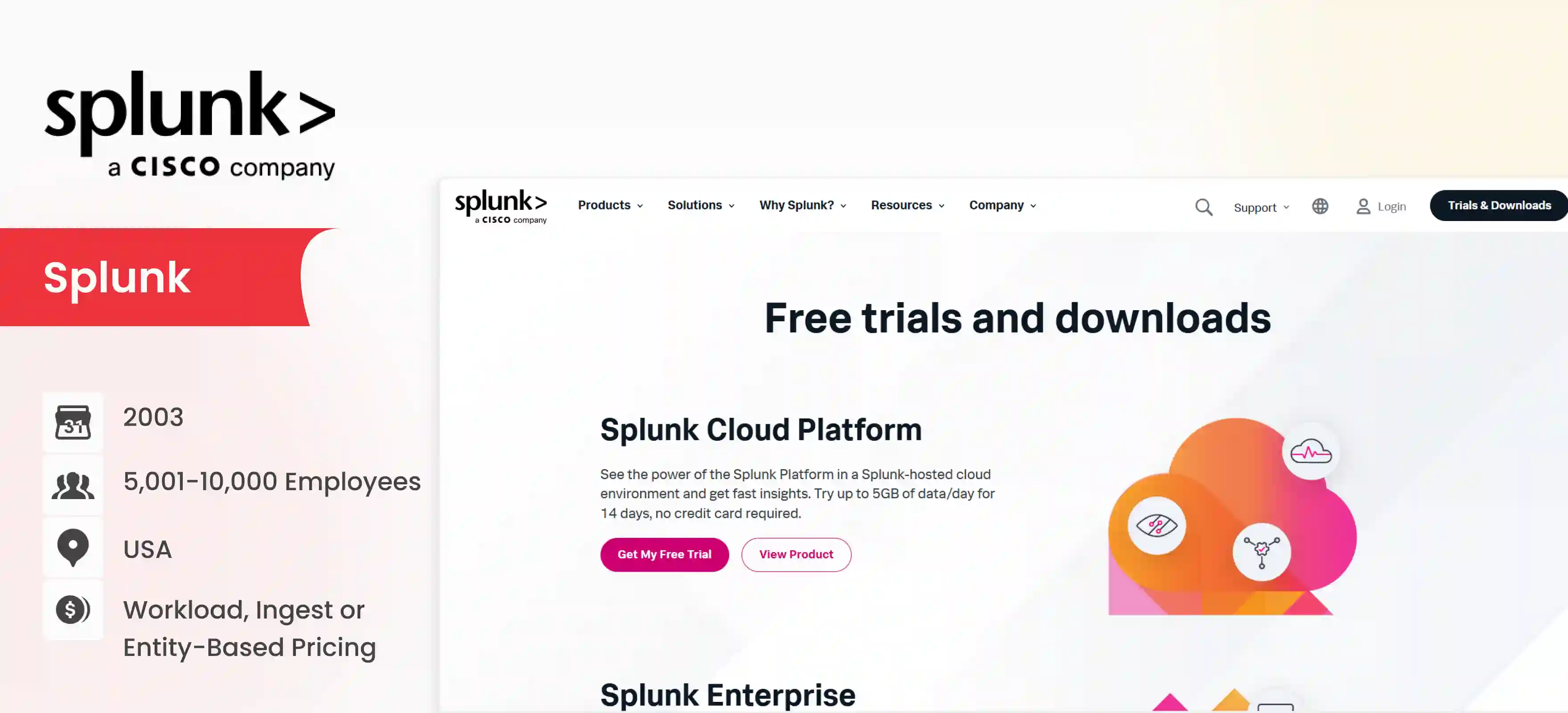 data mining company Splunk