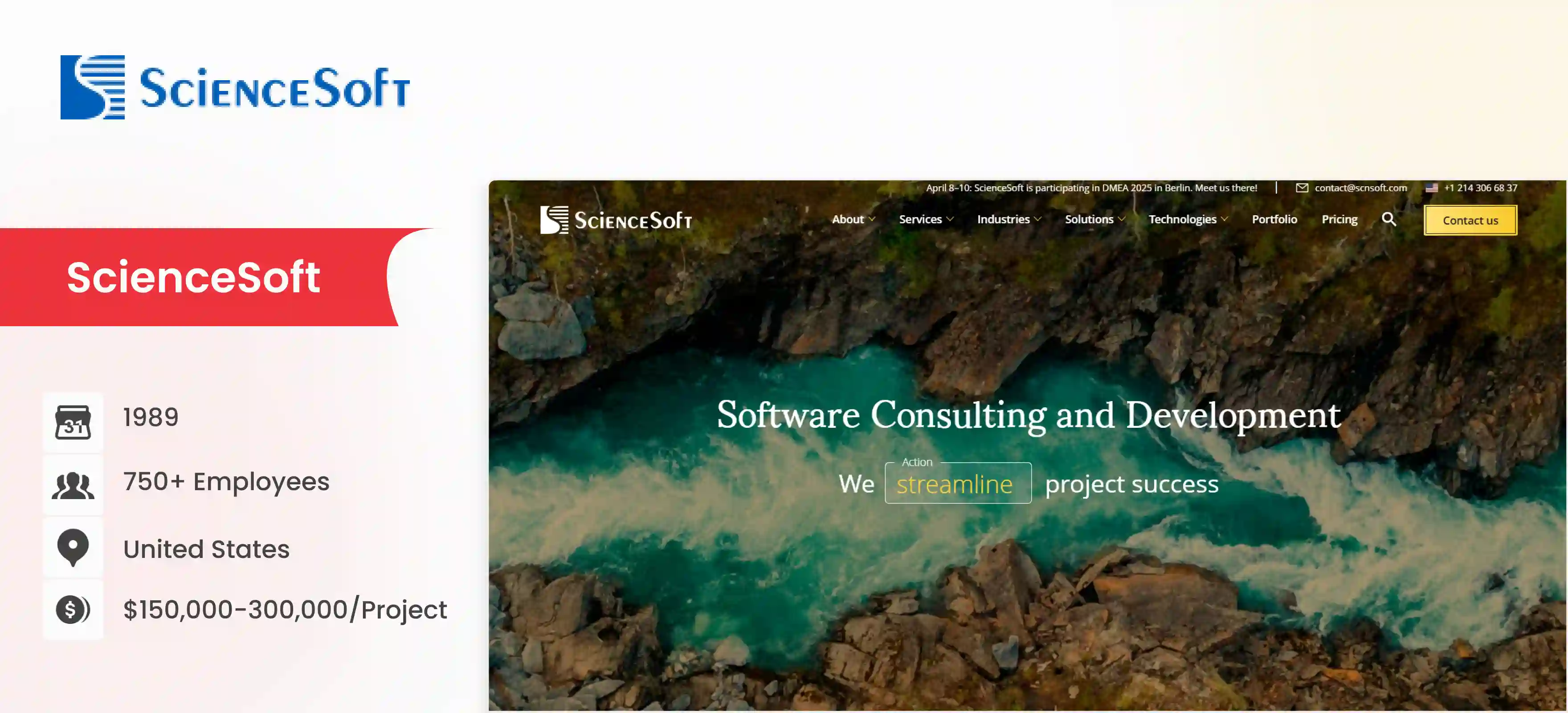 enterprise ai company ScienceSoft