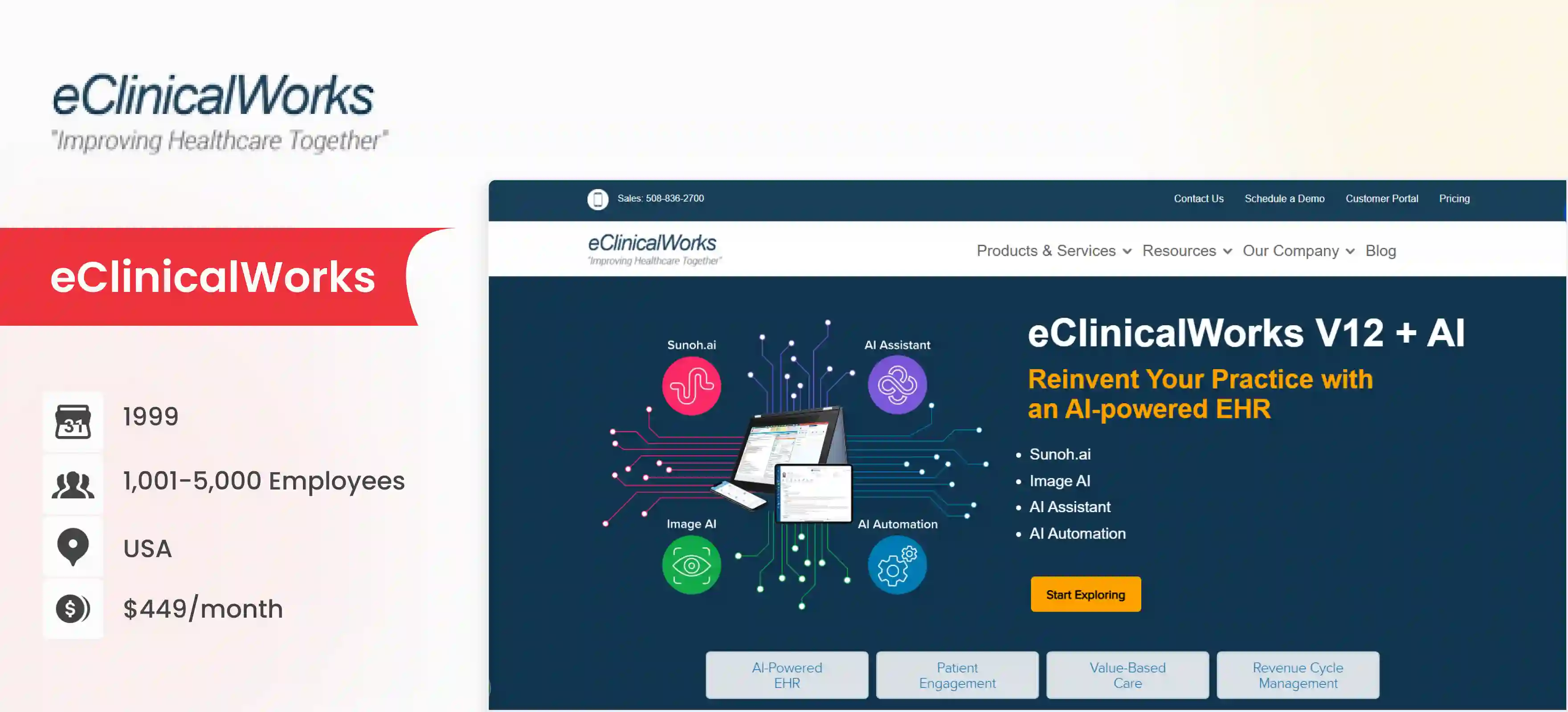healthcare software development company eClinicalWorks