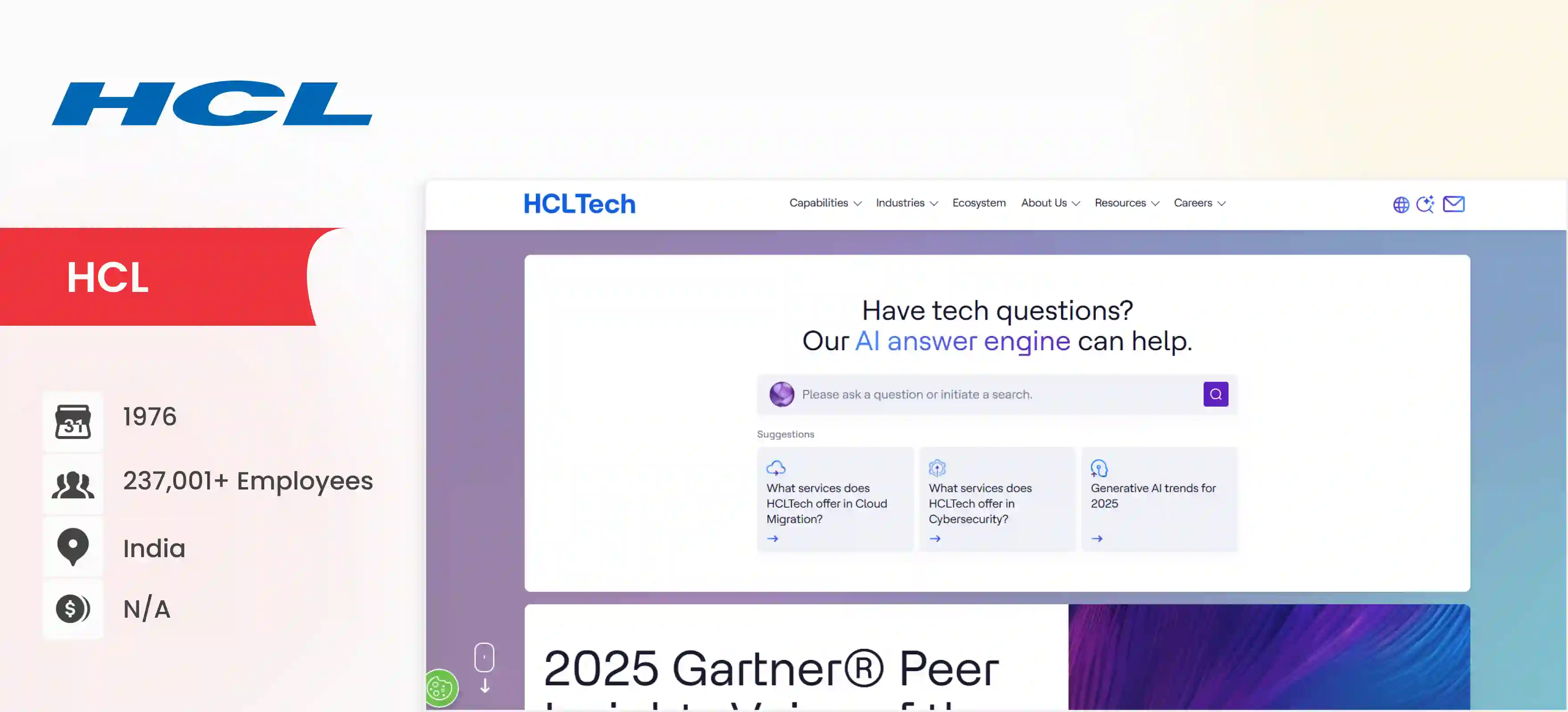 IT Outsourcing Company HCL