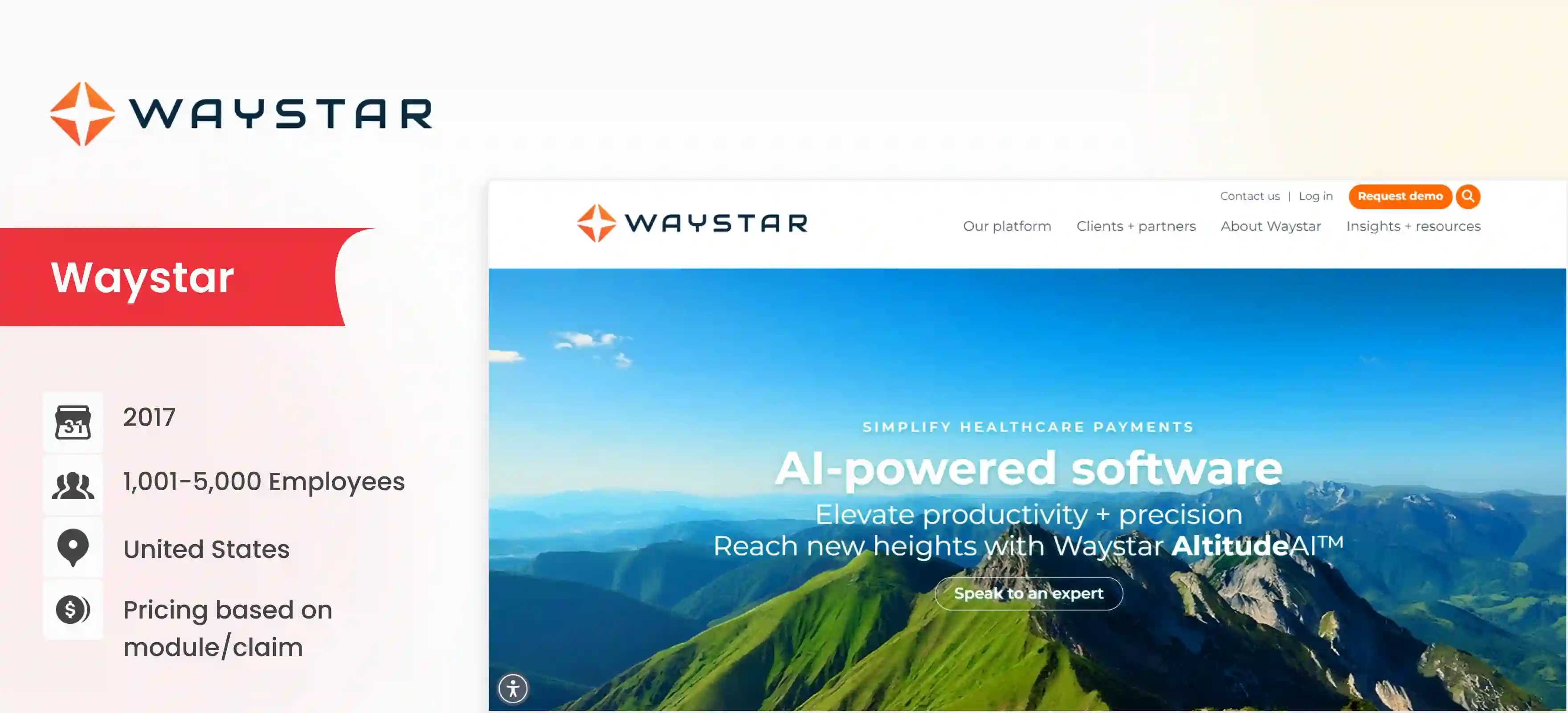 revenue cycle management company Waystar