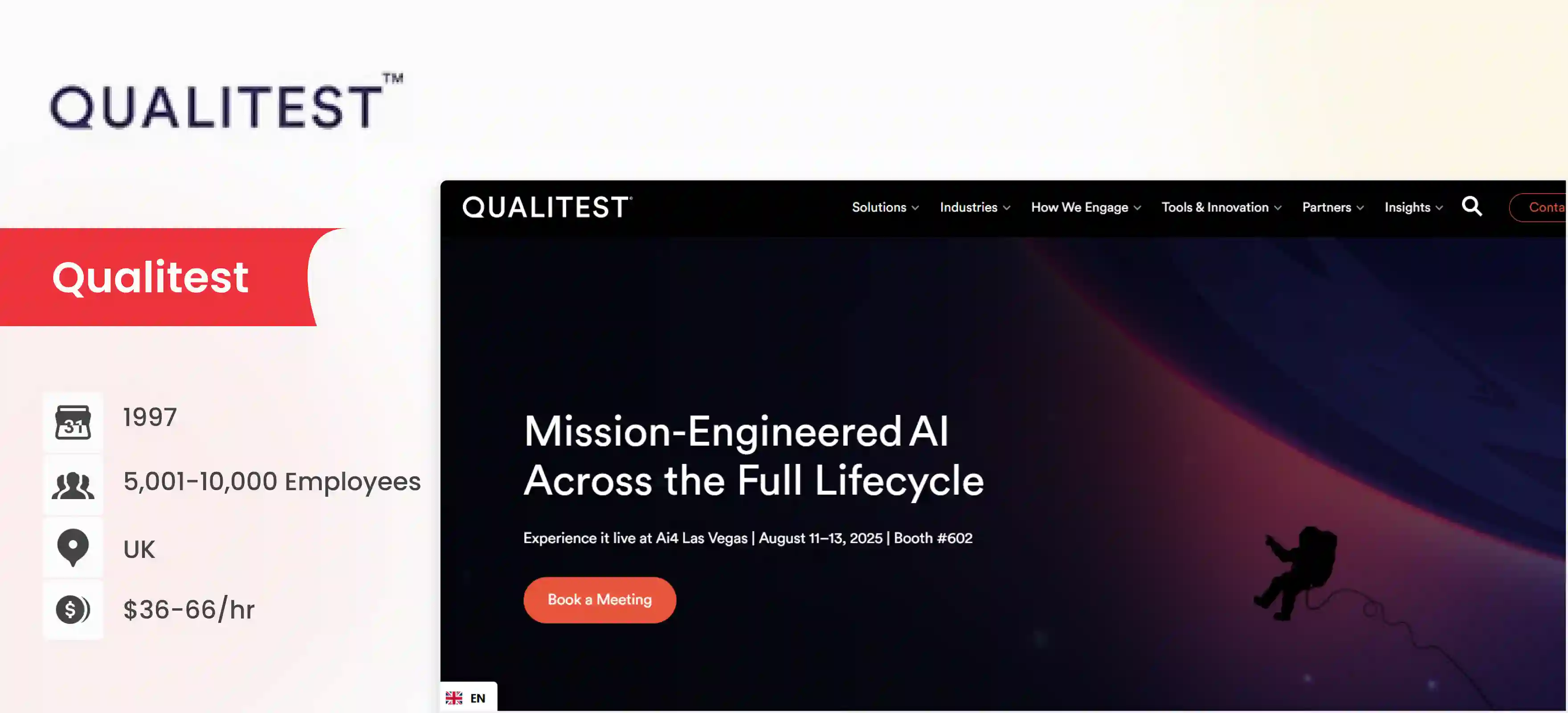 software testing company Qualitest