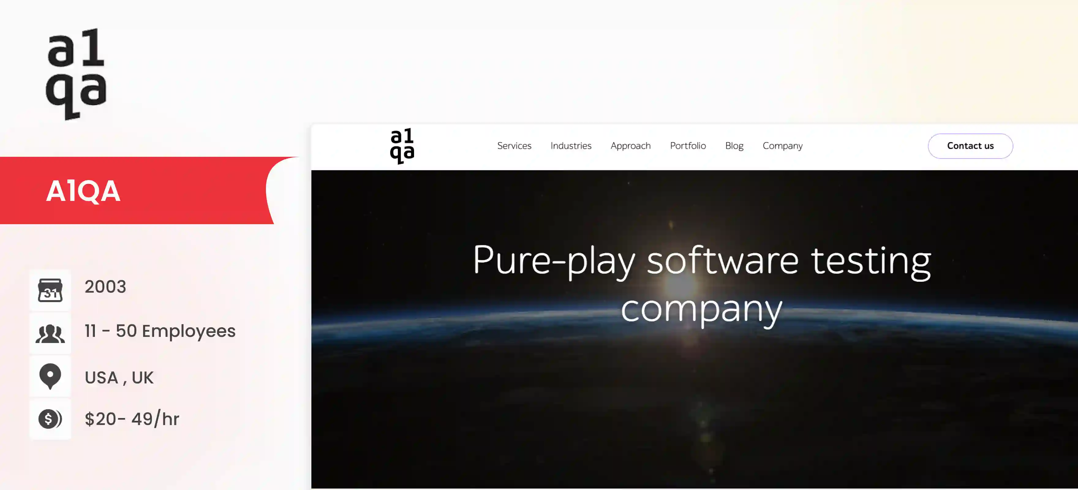 software testing company A1QA