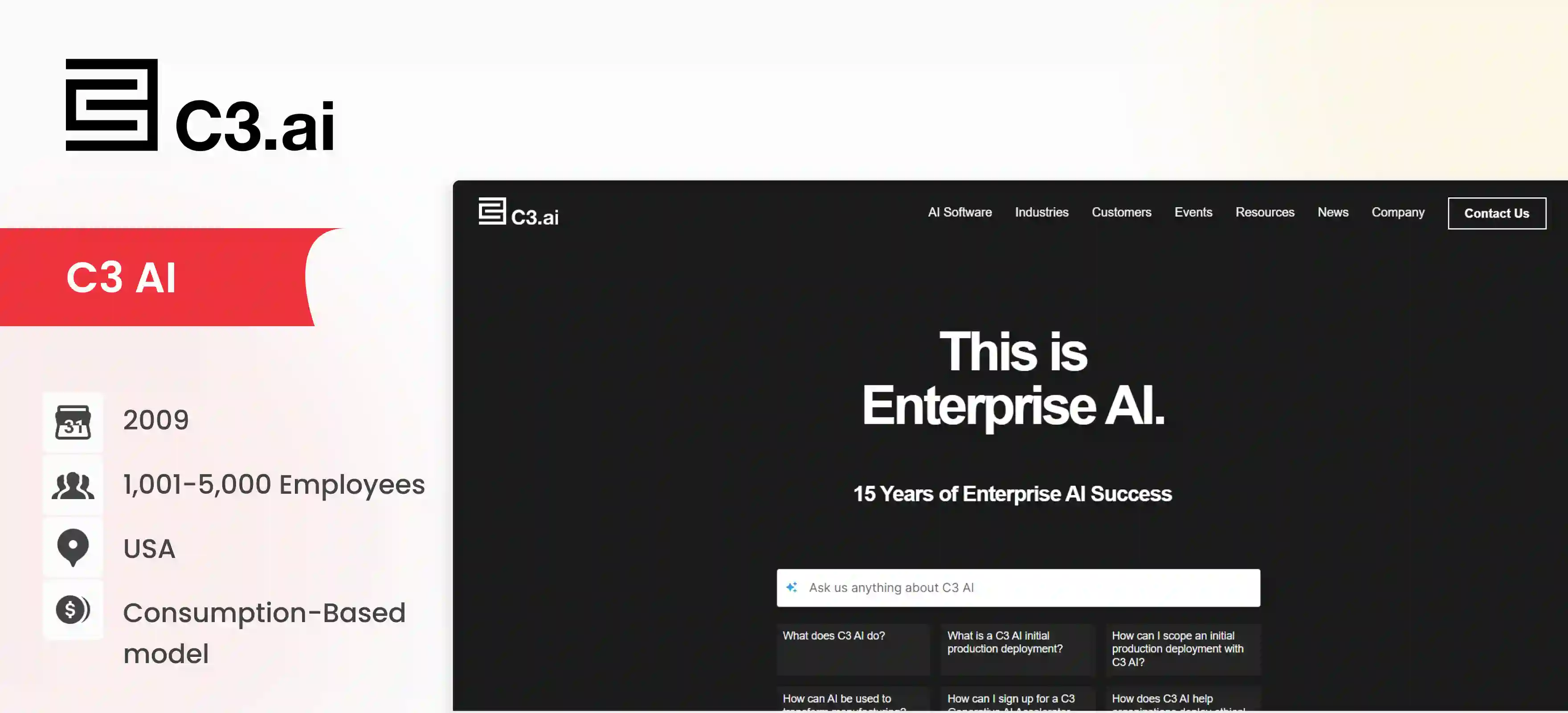 AI ML Development Company C3 AI