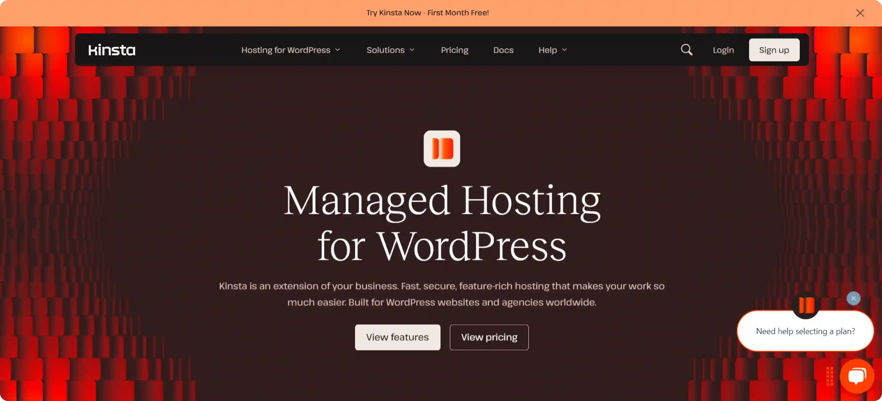 aws alternative Kinsta Cloud Hosting