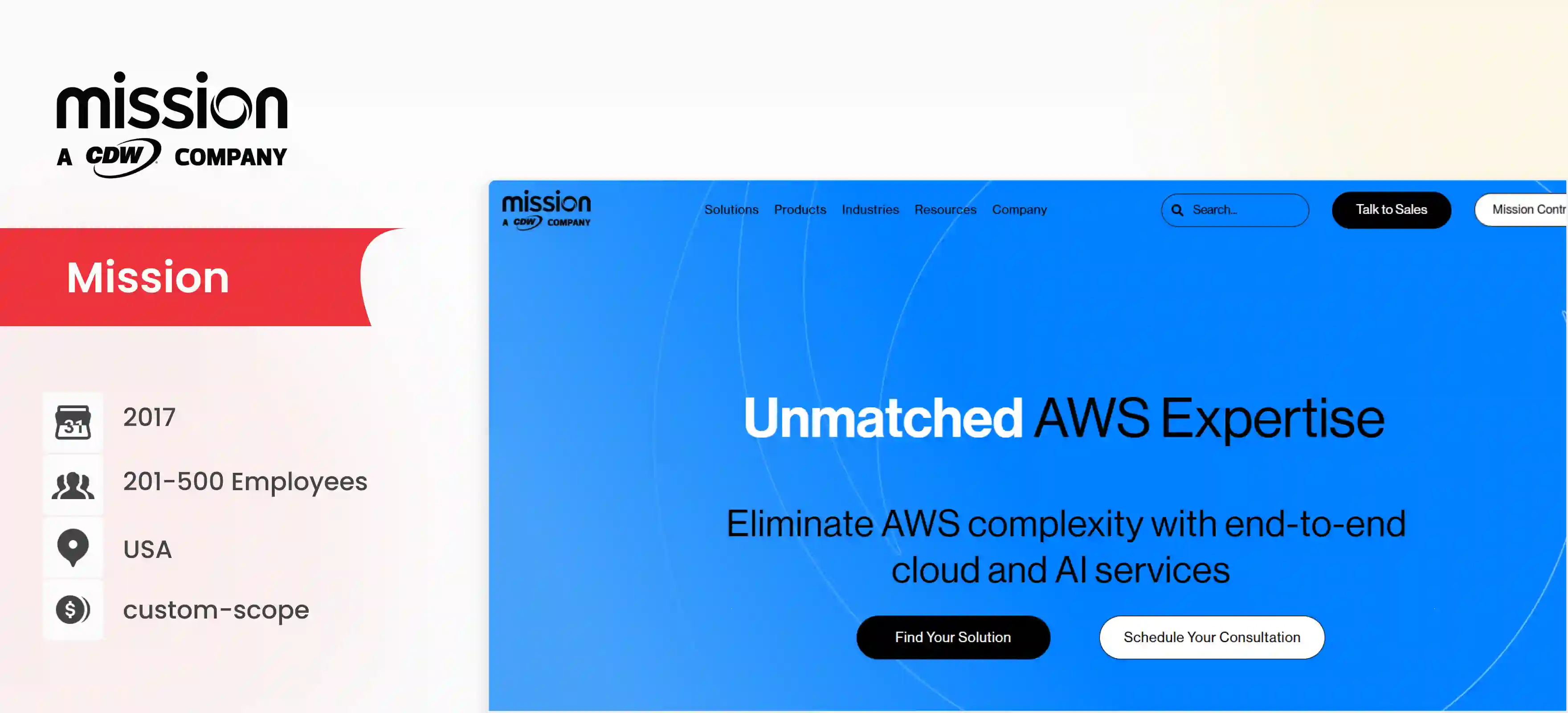 aws managed service provider Mission Cloud