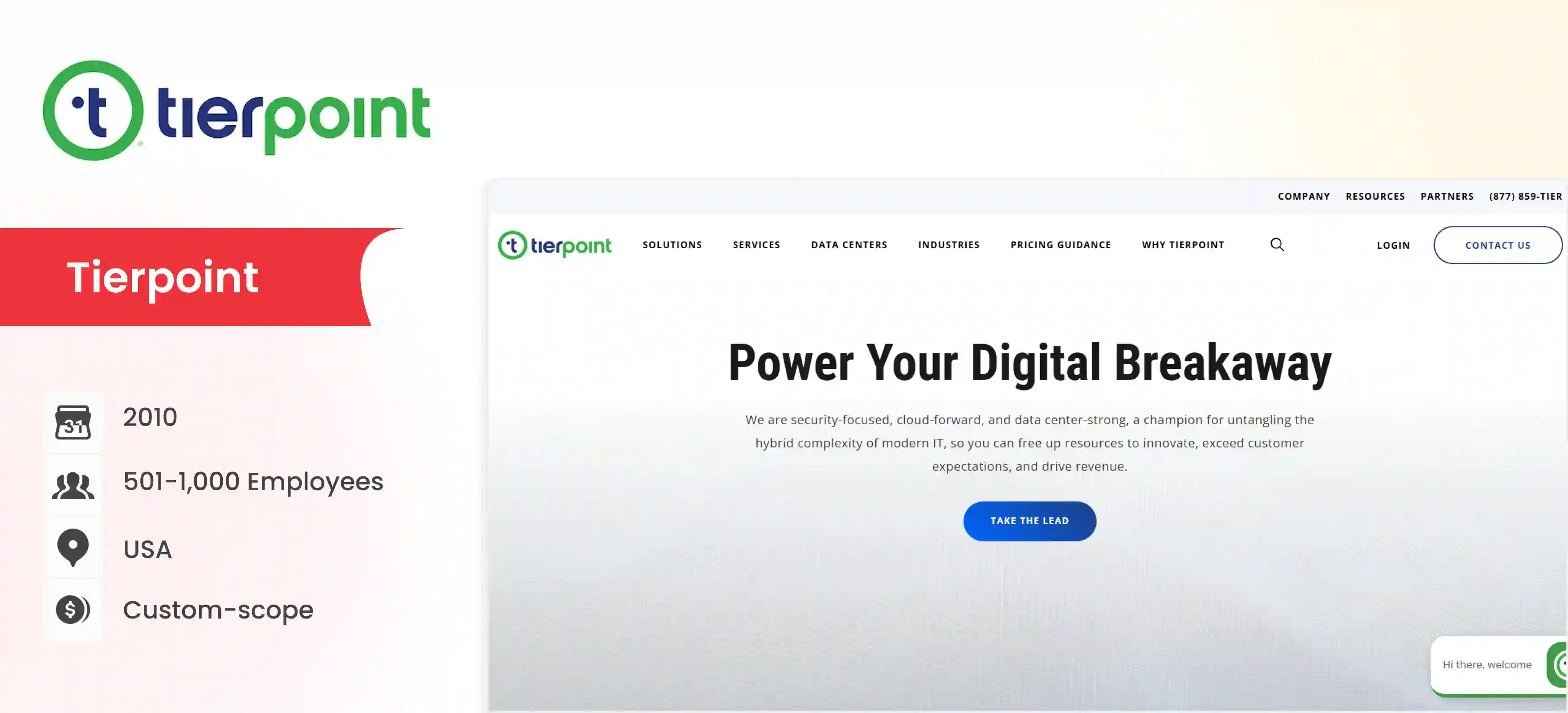 azure managed service provider Tierpoint