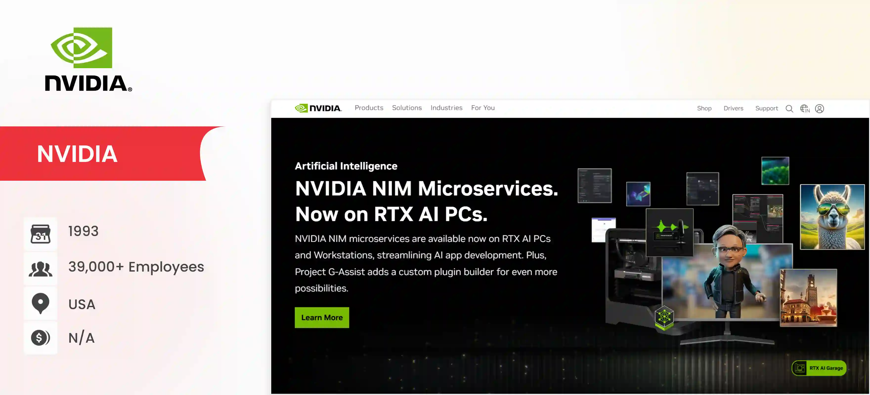agentic ai development company Nvidia