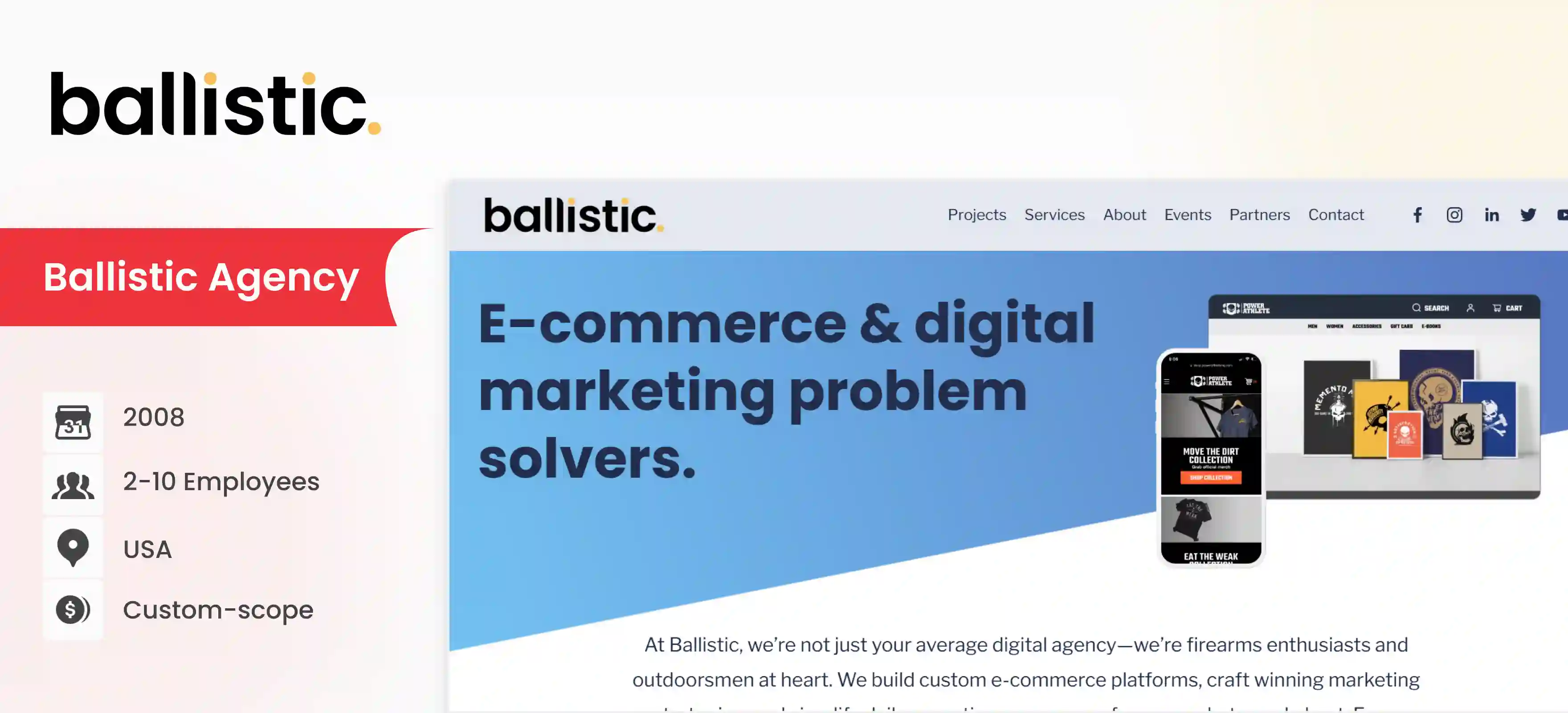 BigCommerce Development Company Ballistic Agency