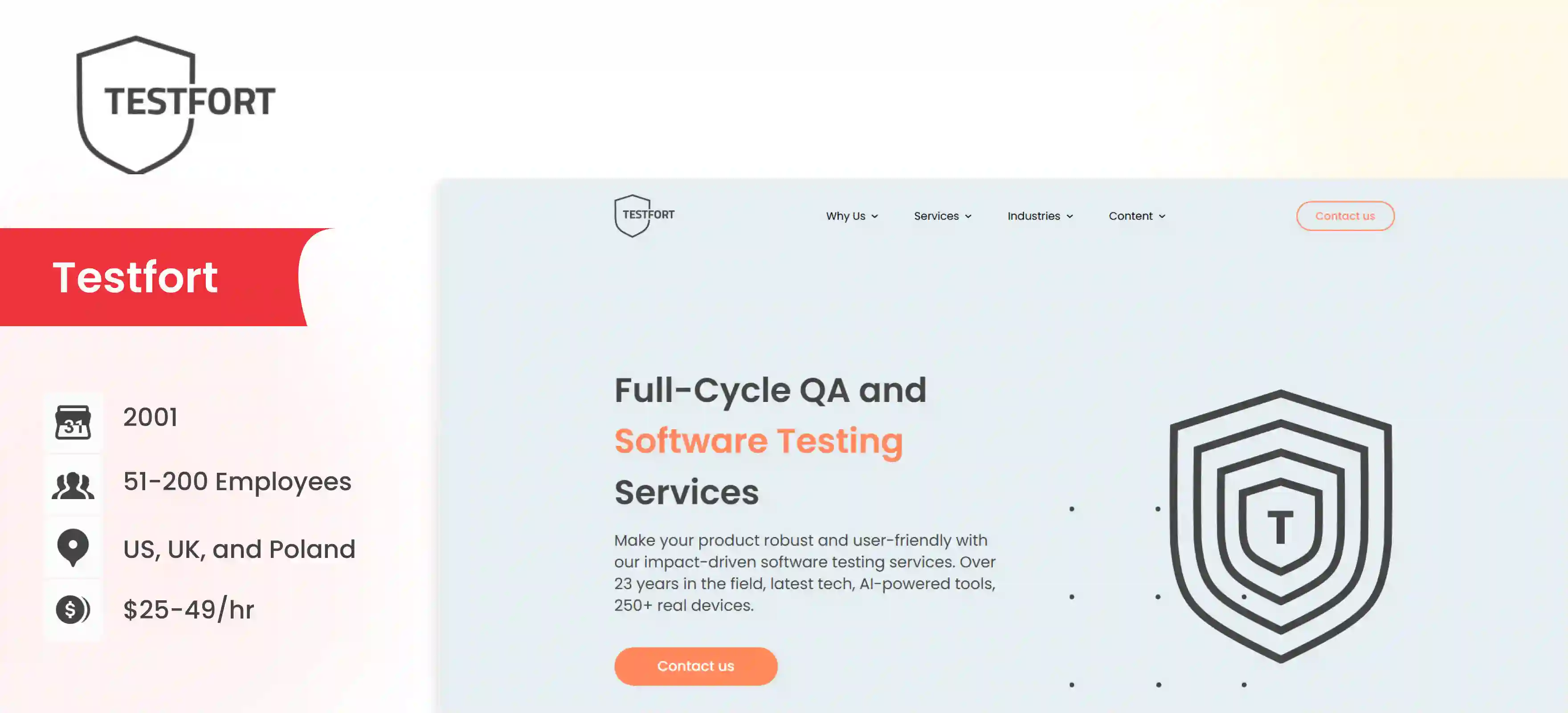 ai testing company TestFort