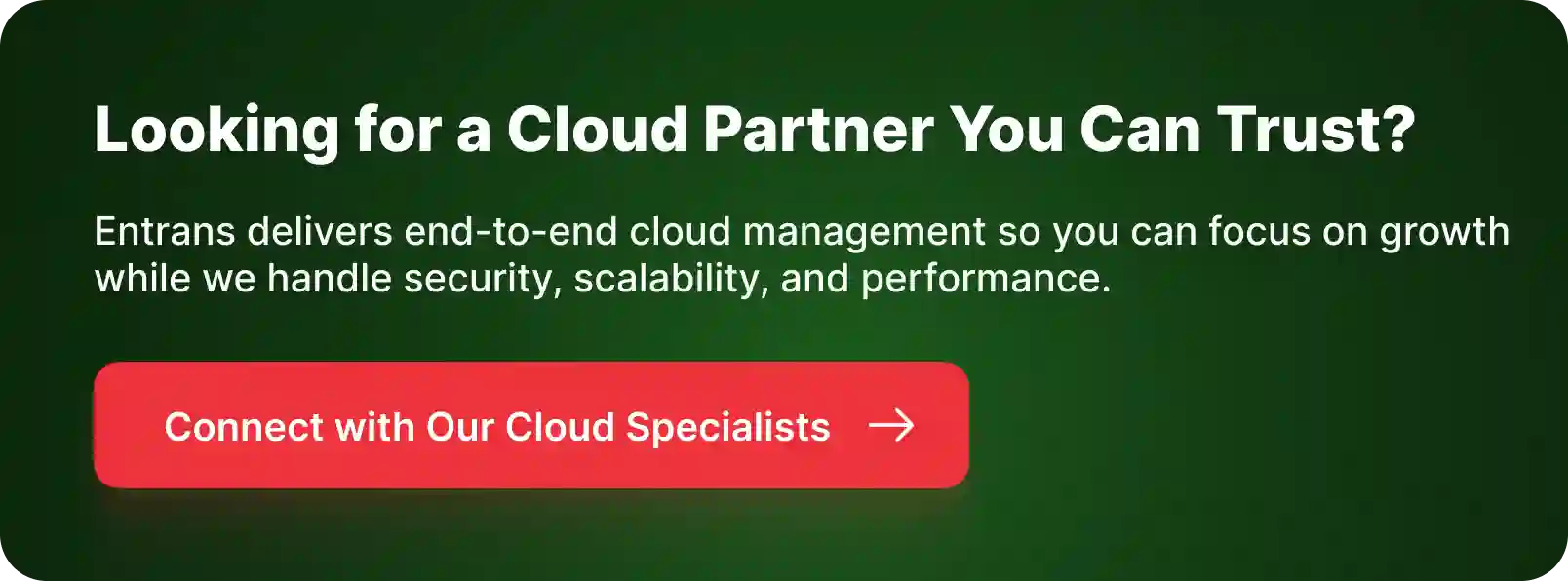 CTA for Cloud Managed Service Providers