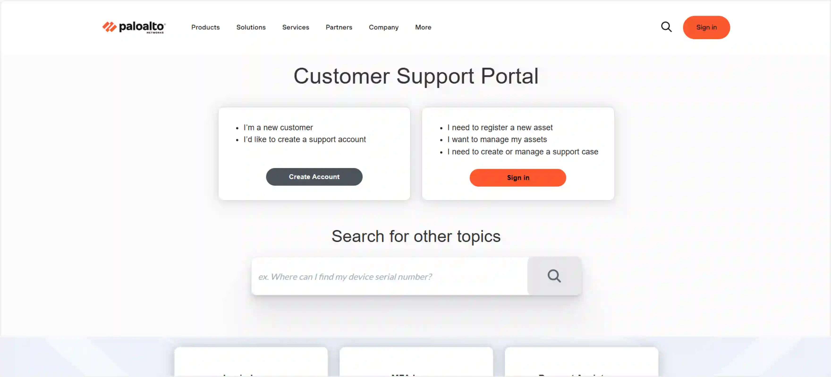 cybersecurity company Palo Alto Networks