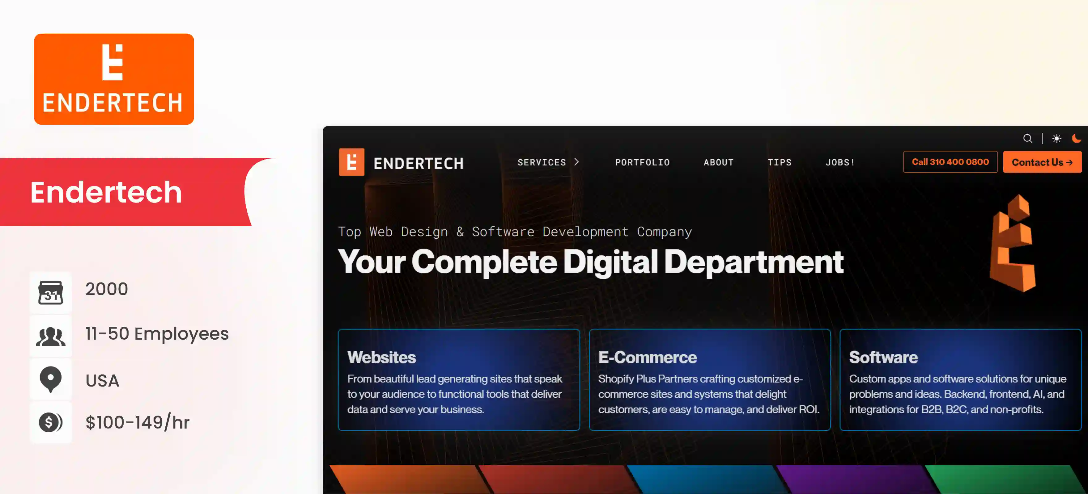 shopify development company Endertech
