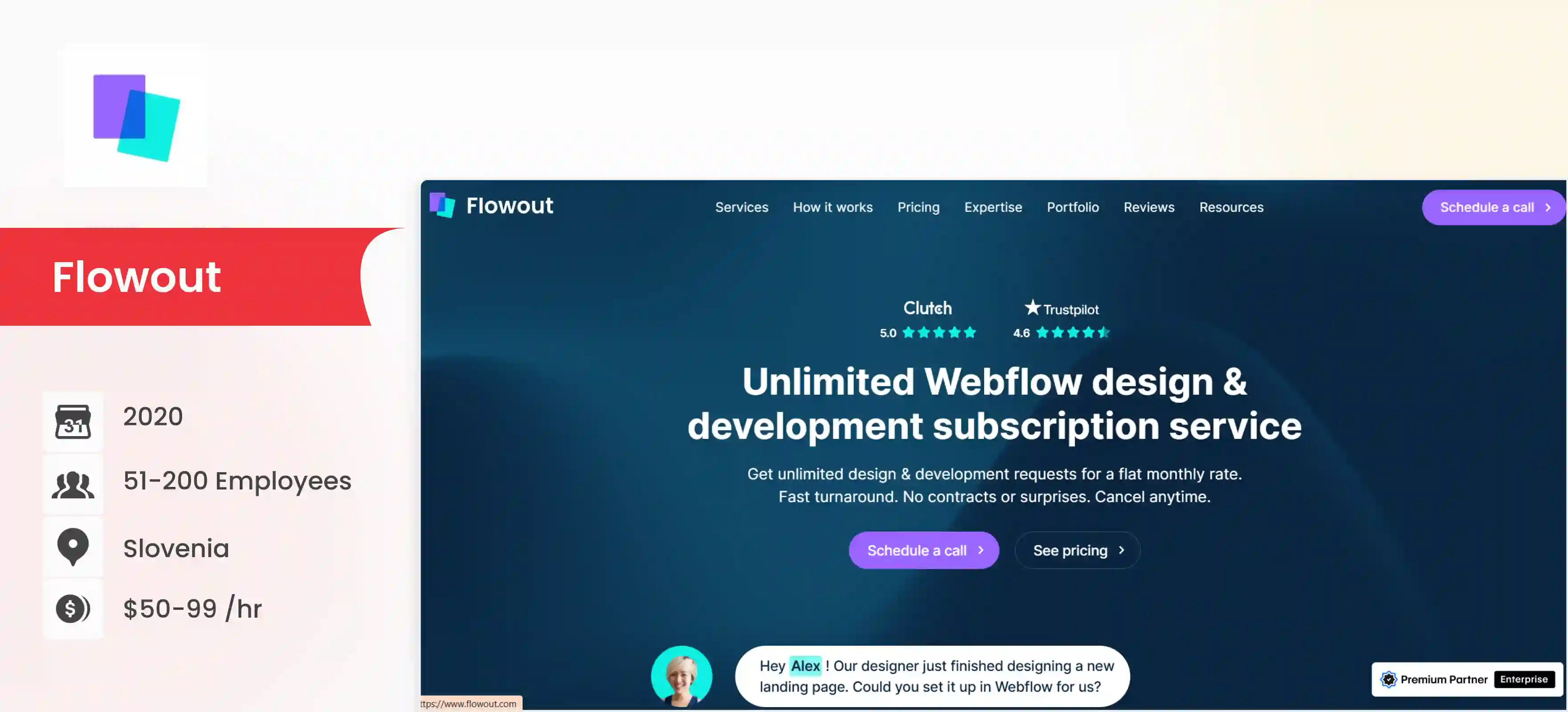 Webflow Development Company Fowout