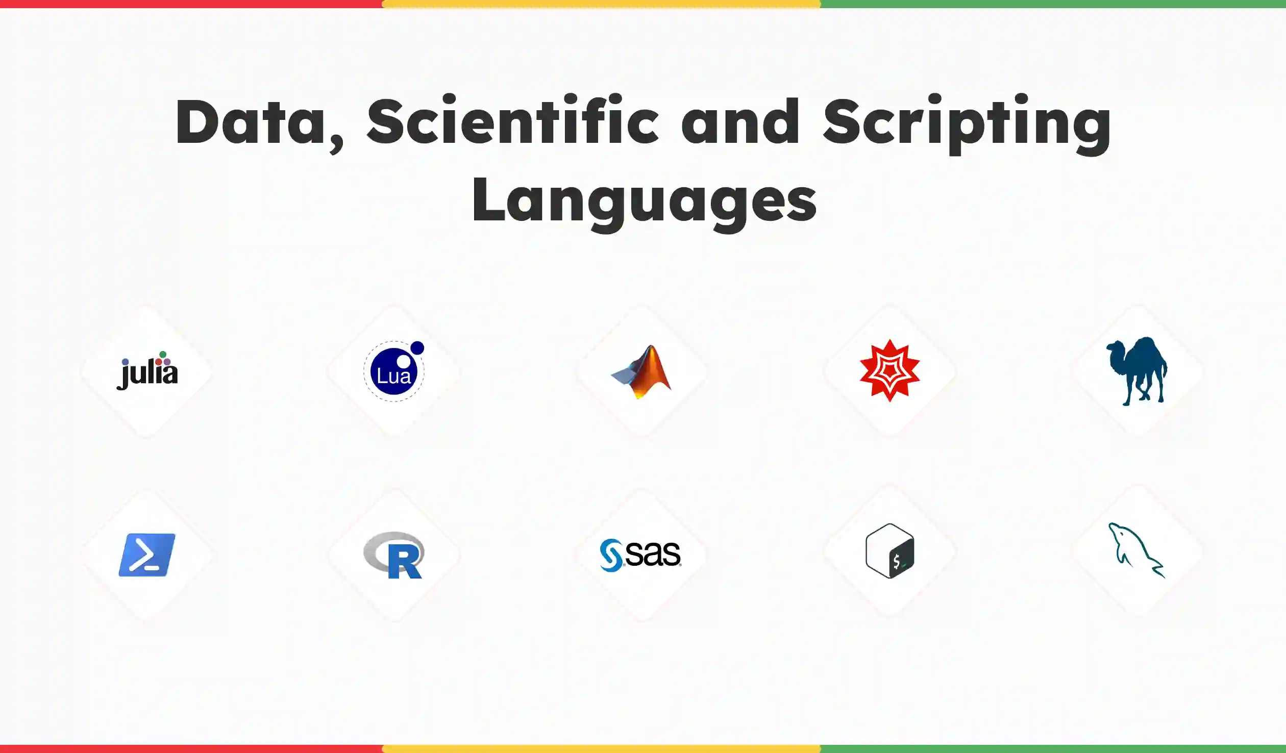 Data, Scientific and Scripting Languages