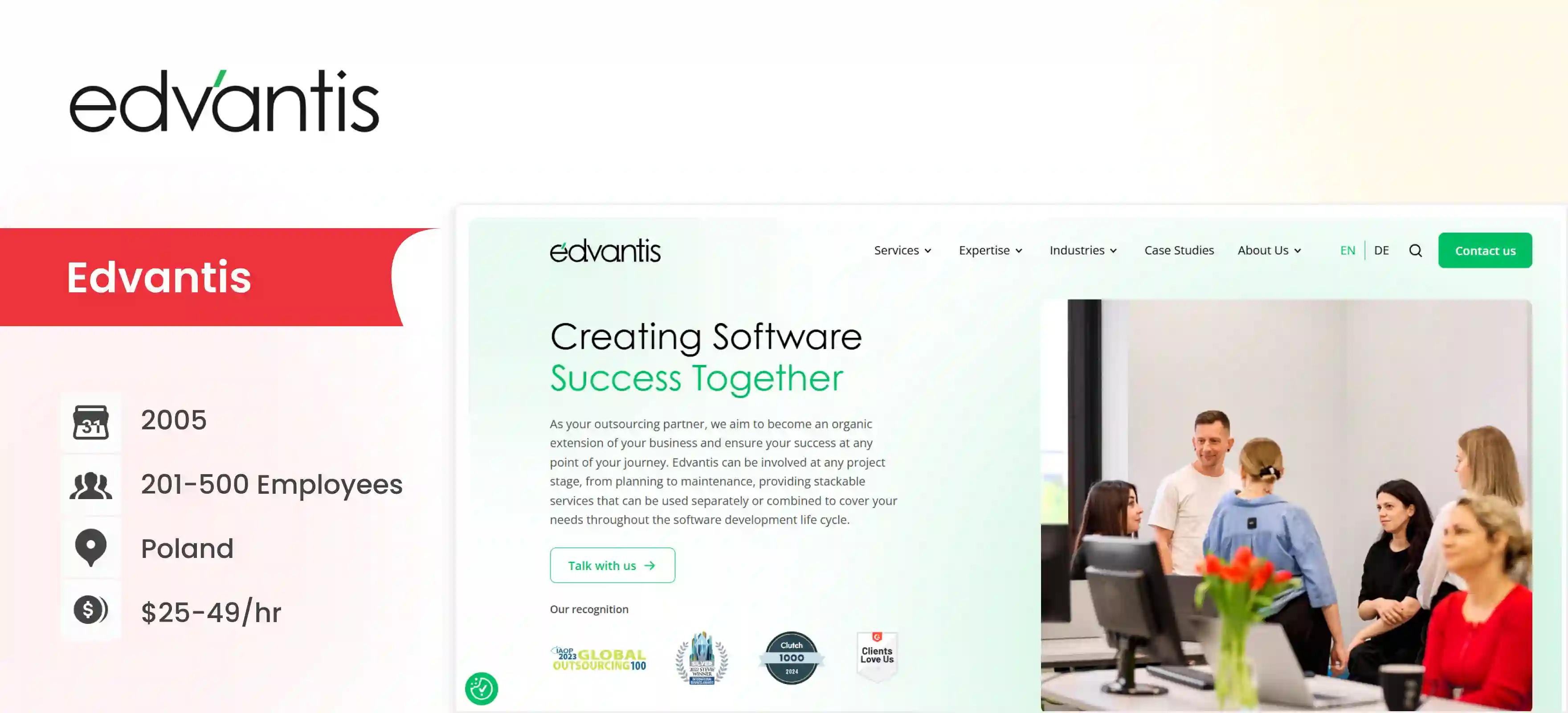 Cloud Migration Service Provider Edvantis