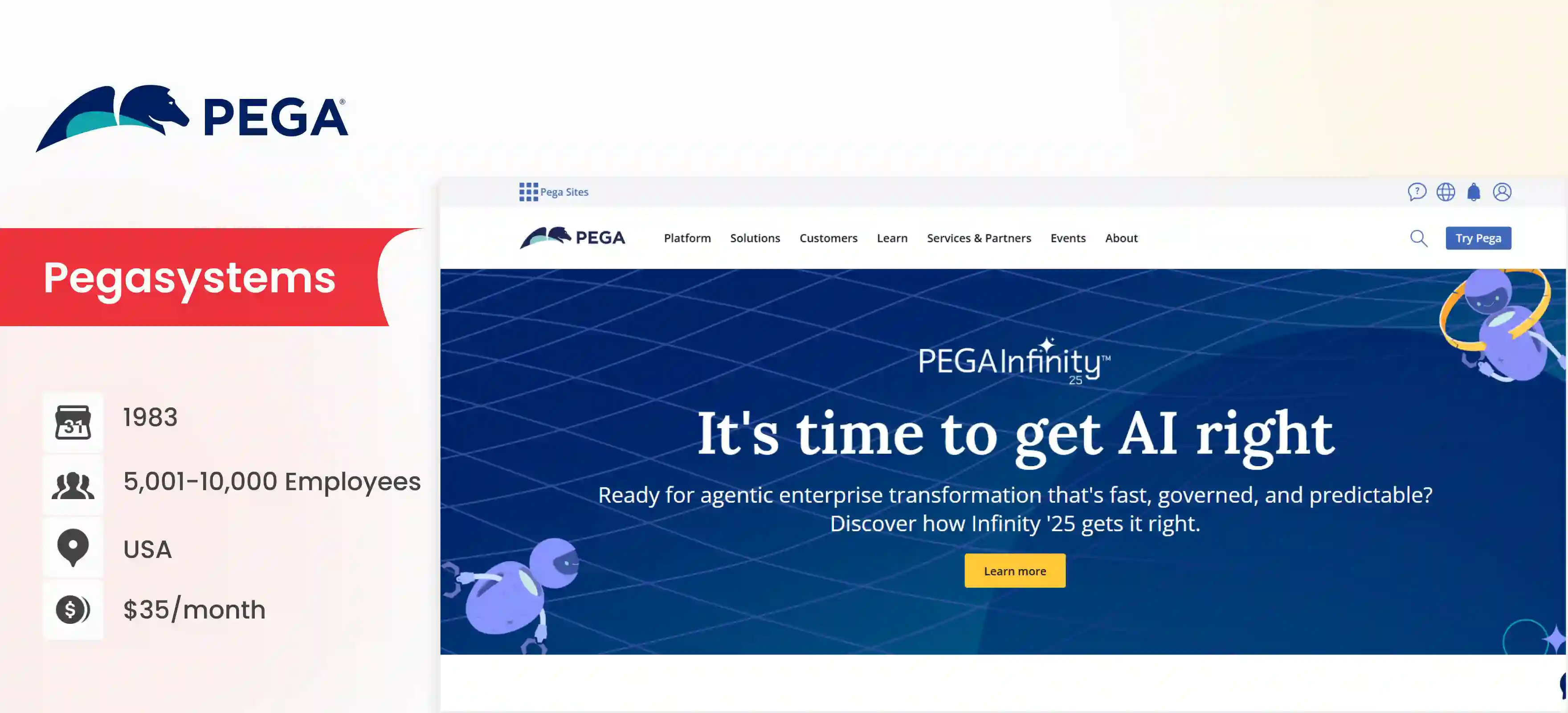 Hyperautomation Company Pegasystems
