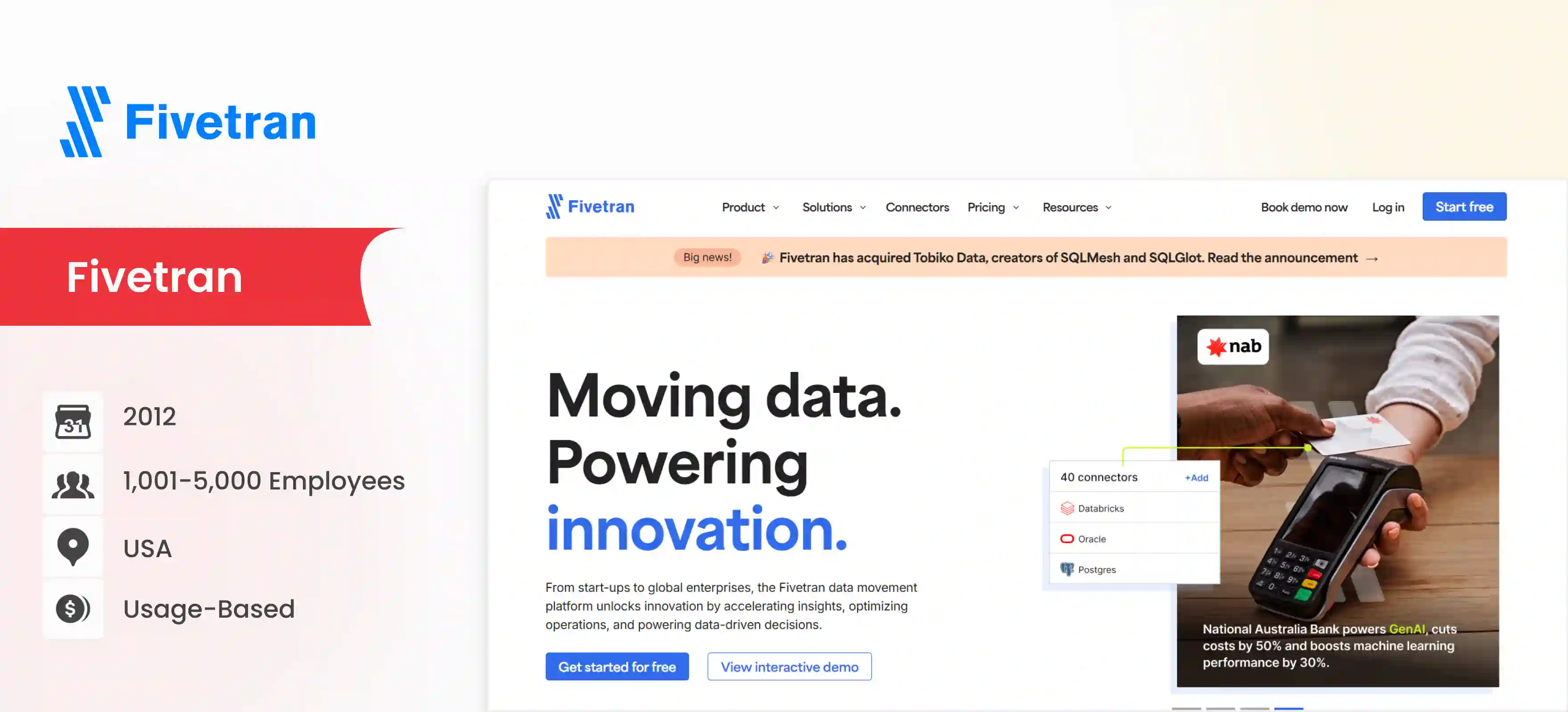 Data Engineering Company Fivetran